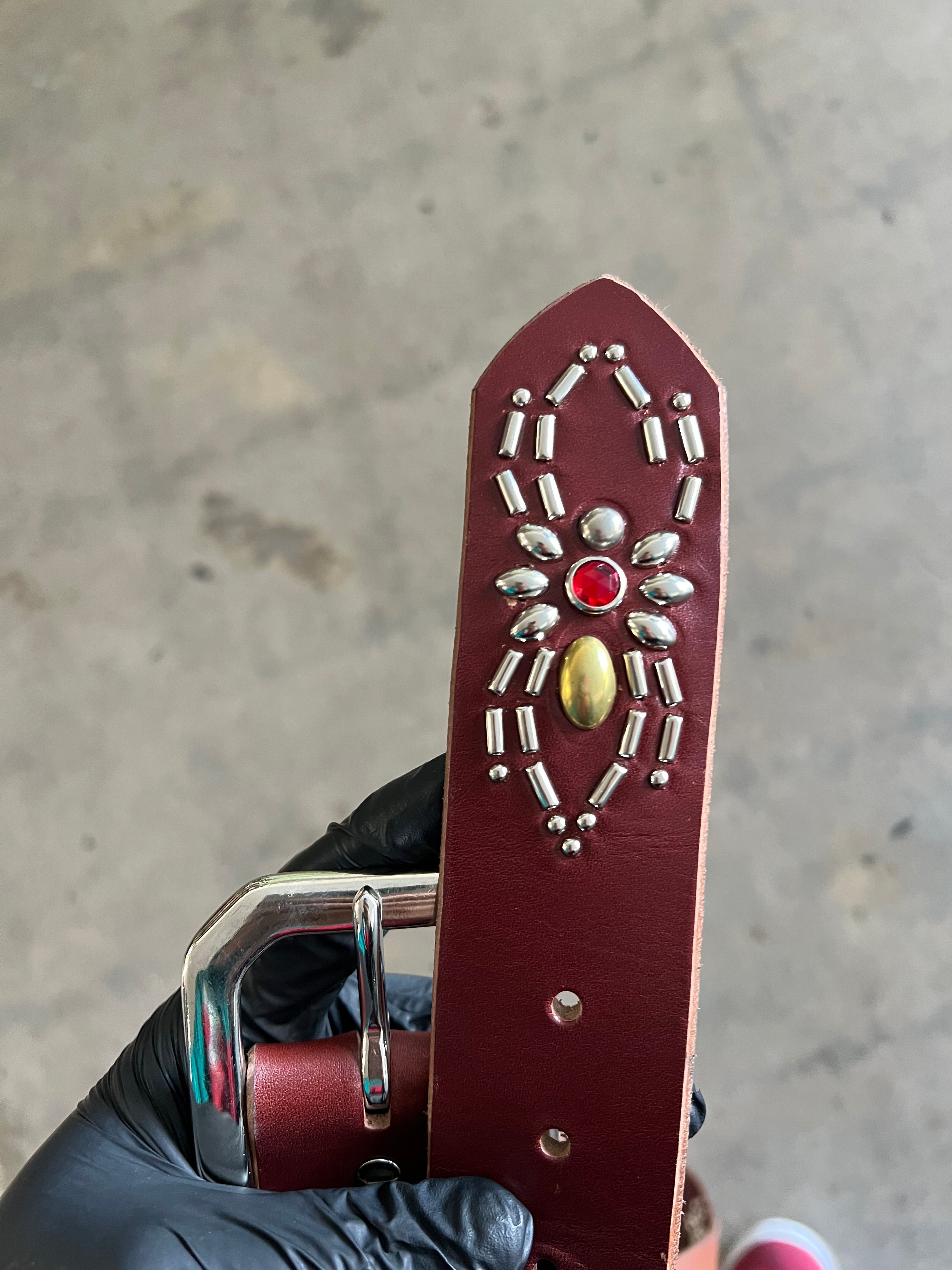Custom Studded belt by 521COLLECTIONS