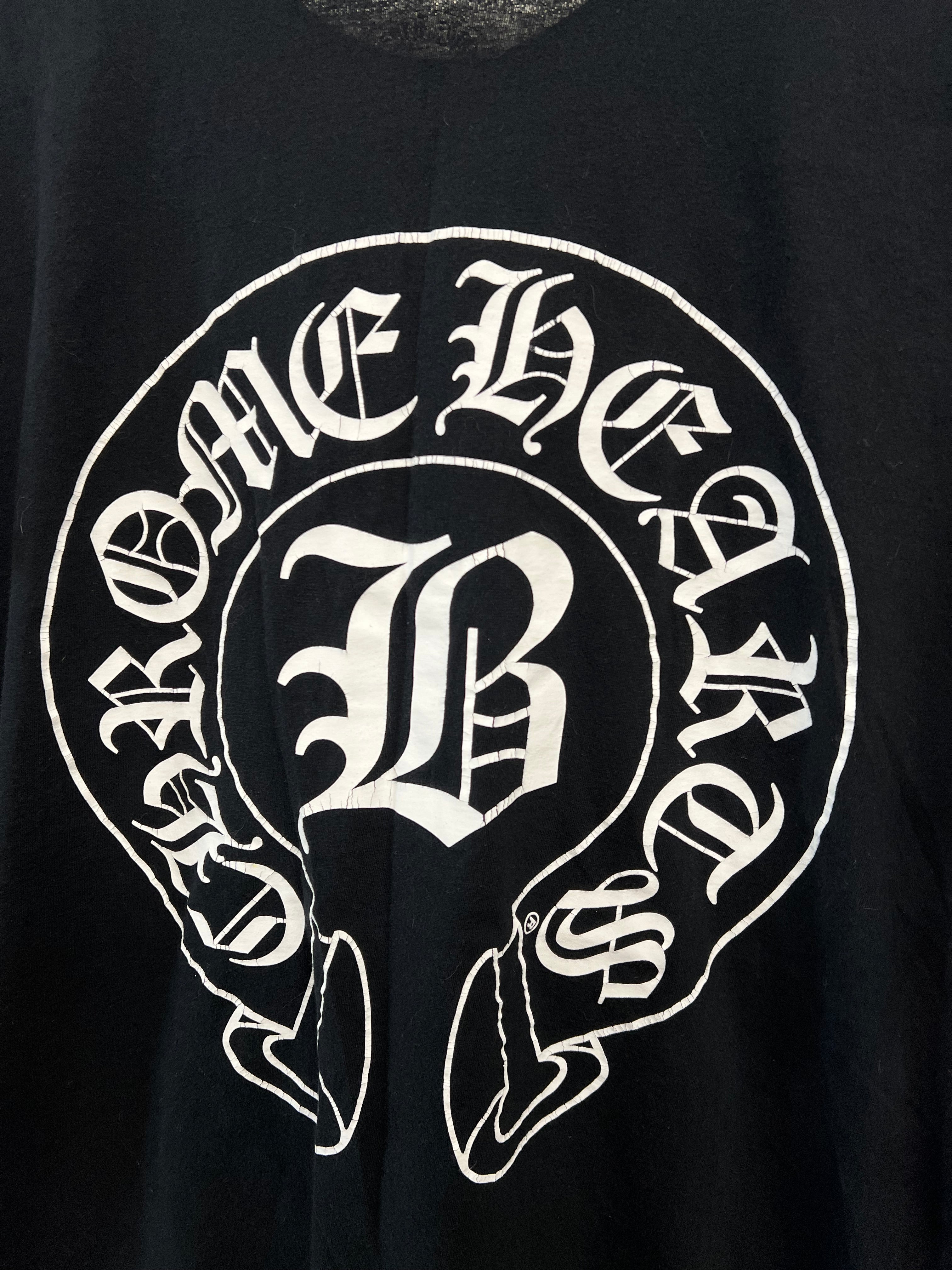 Chrome Hearts x Bella Hadid Horseshoe logo tee