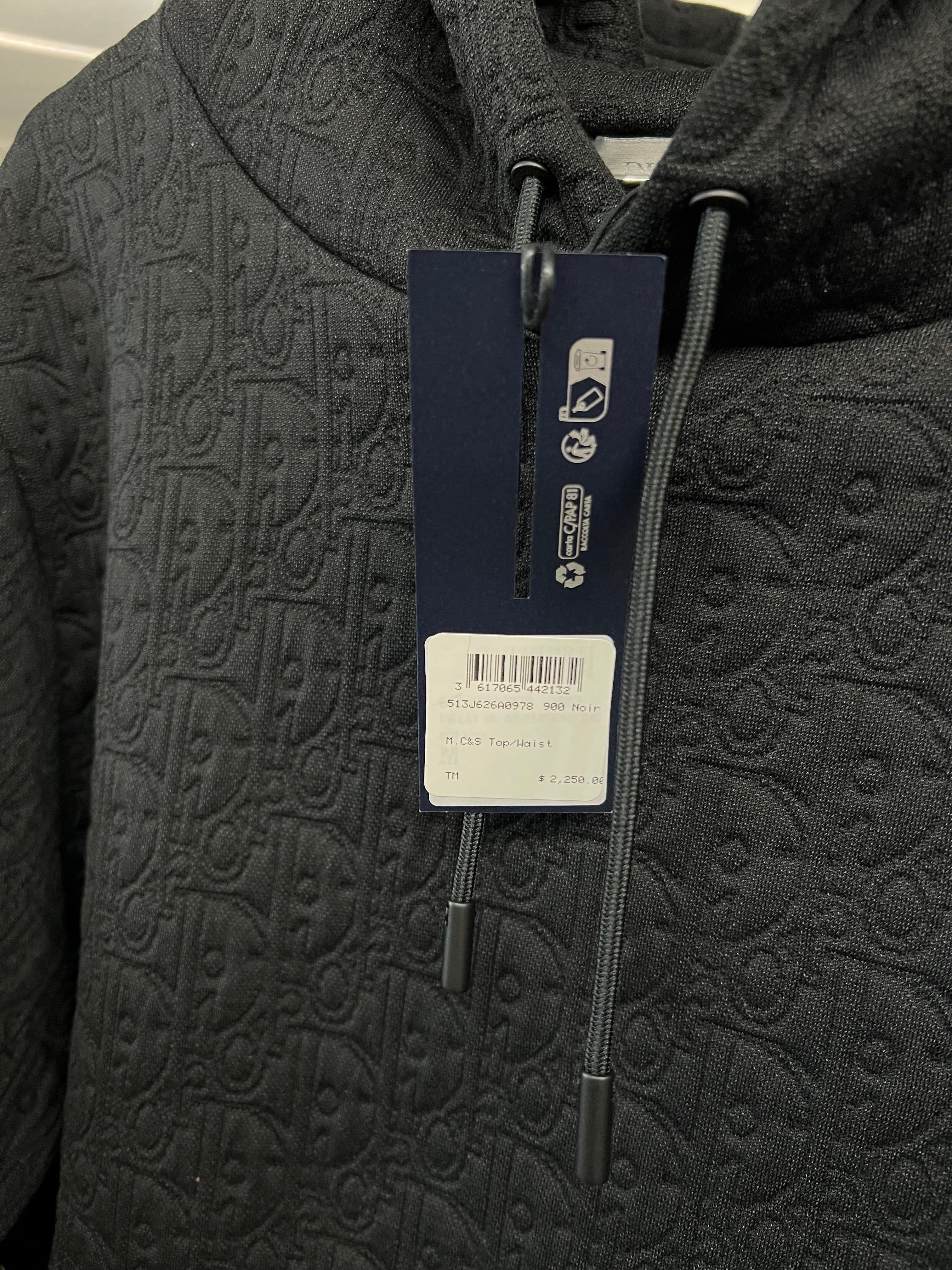 Dior Oblique relaxed hoodie