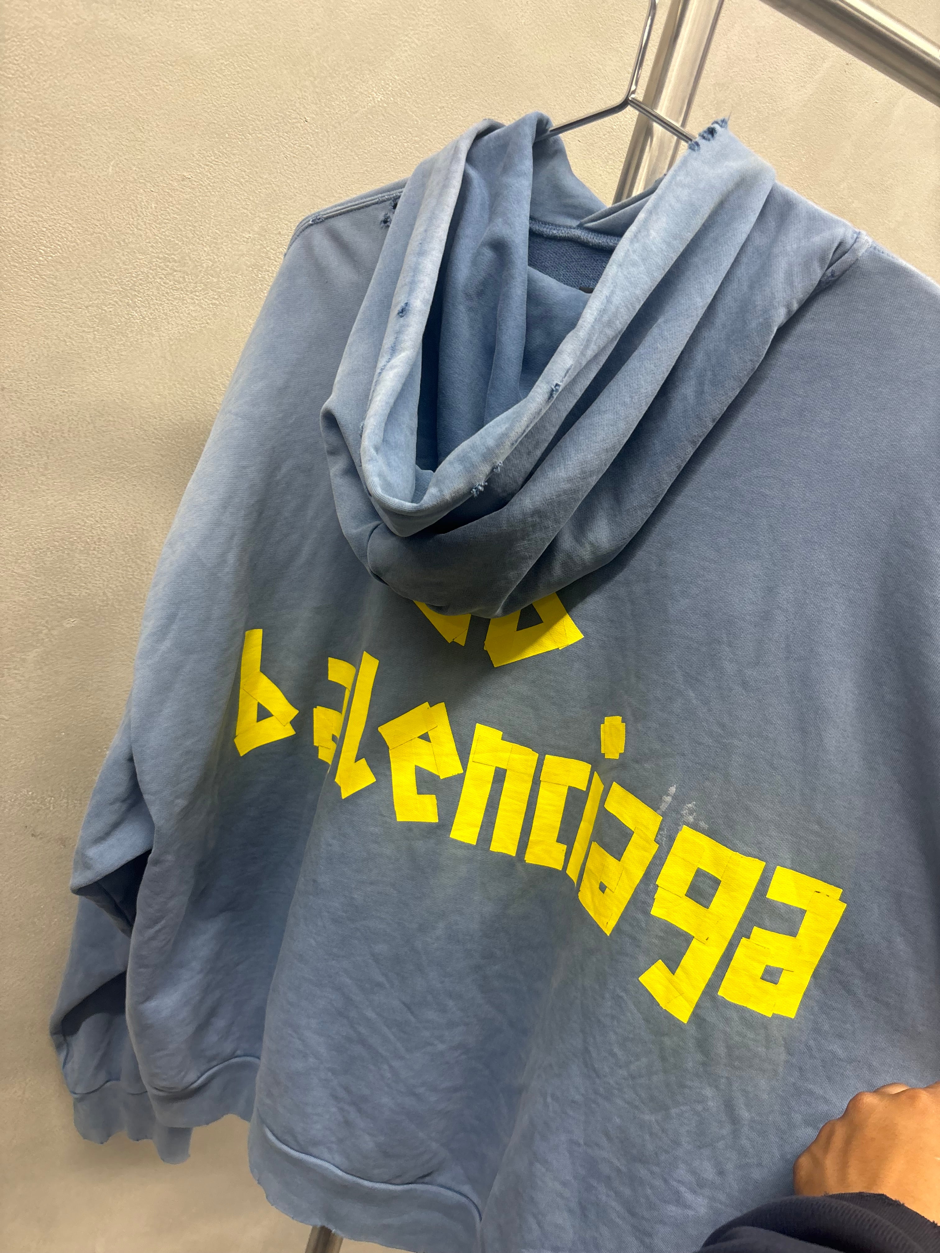 Balenciaga Tape logo hoodie
