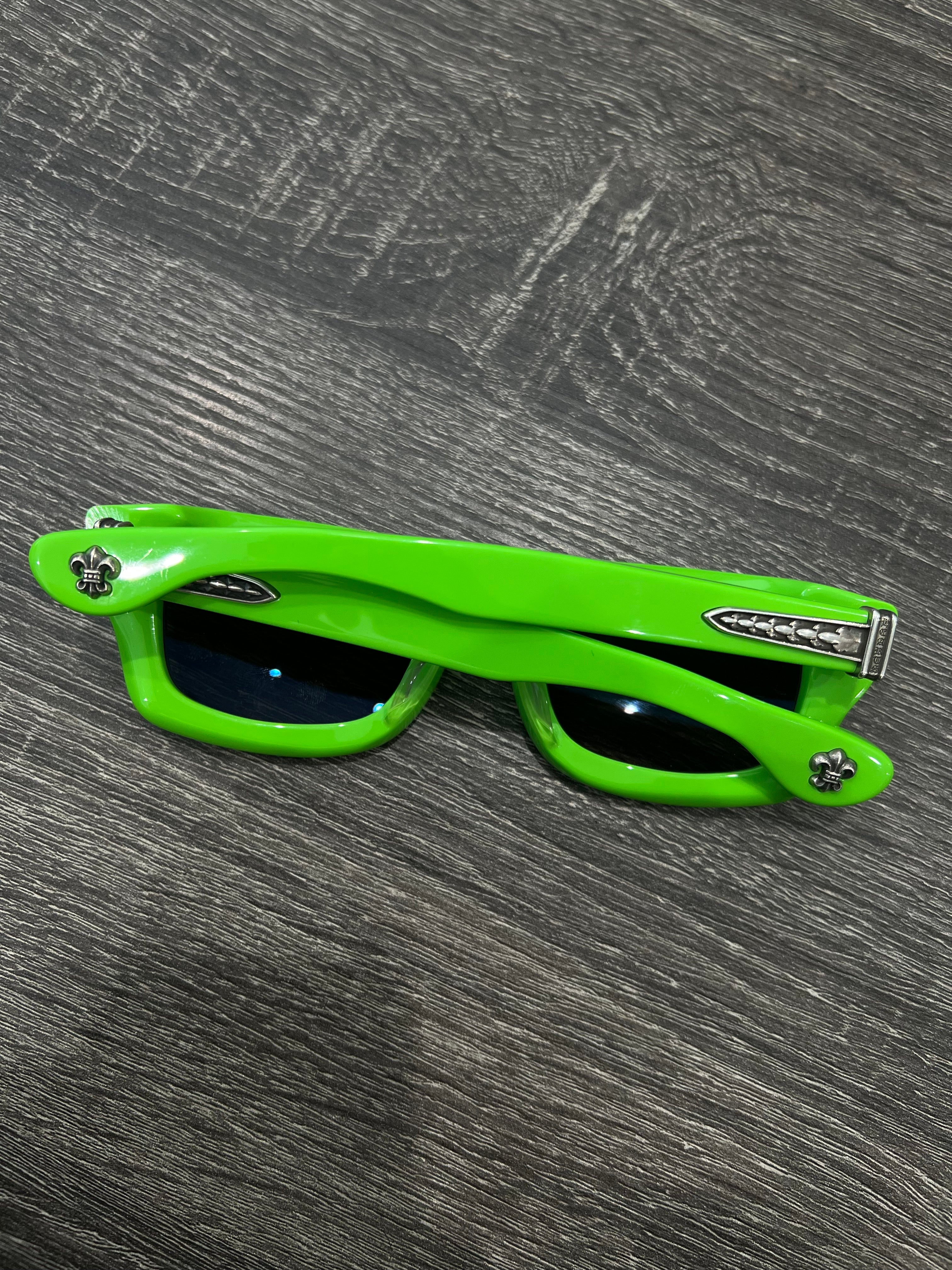 Chrome Hearts “Steezin” Sunglasses Electric green