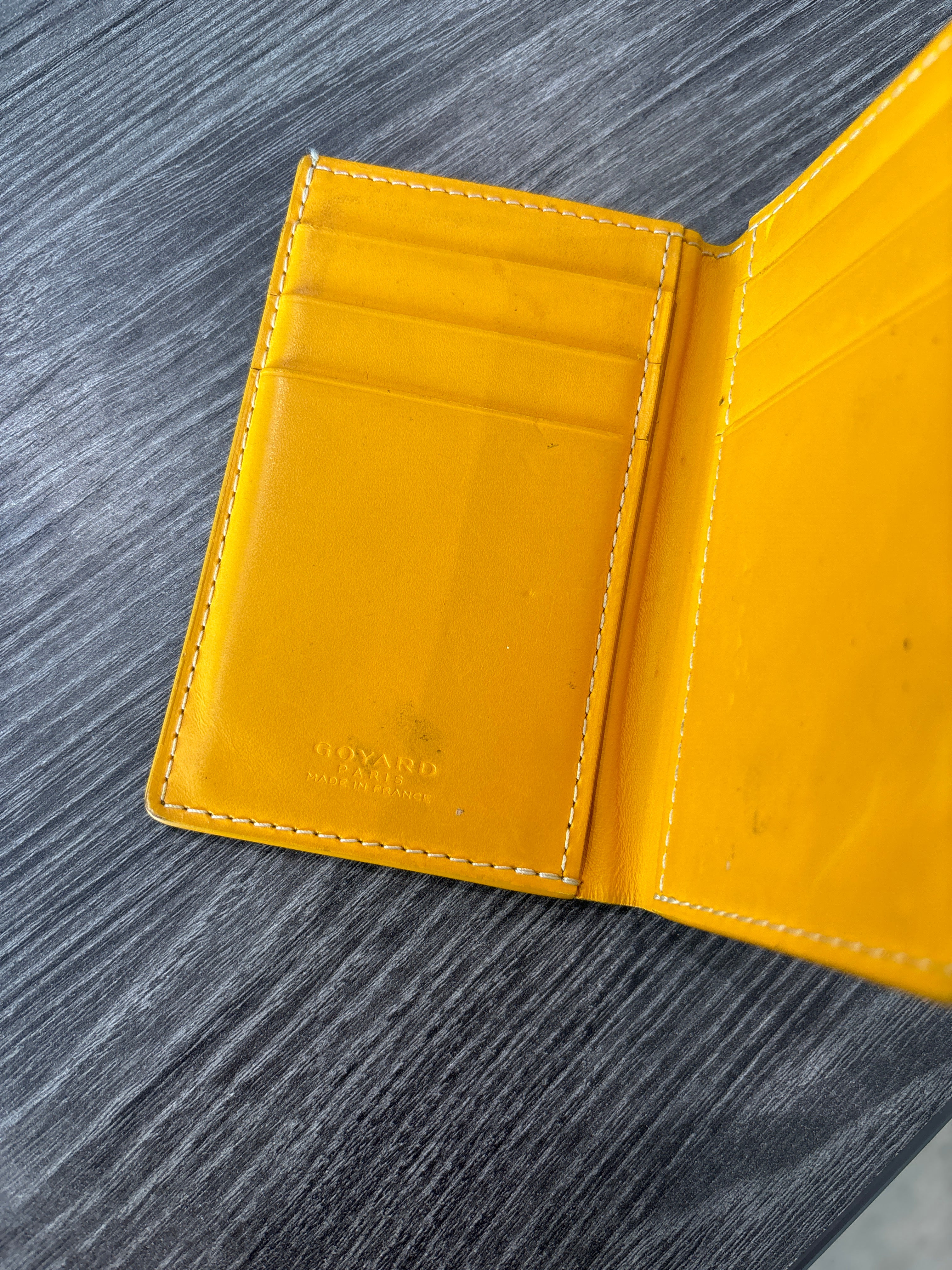 Goyard passport traveler wallet