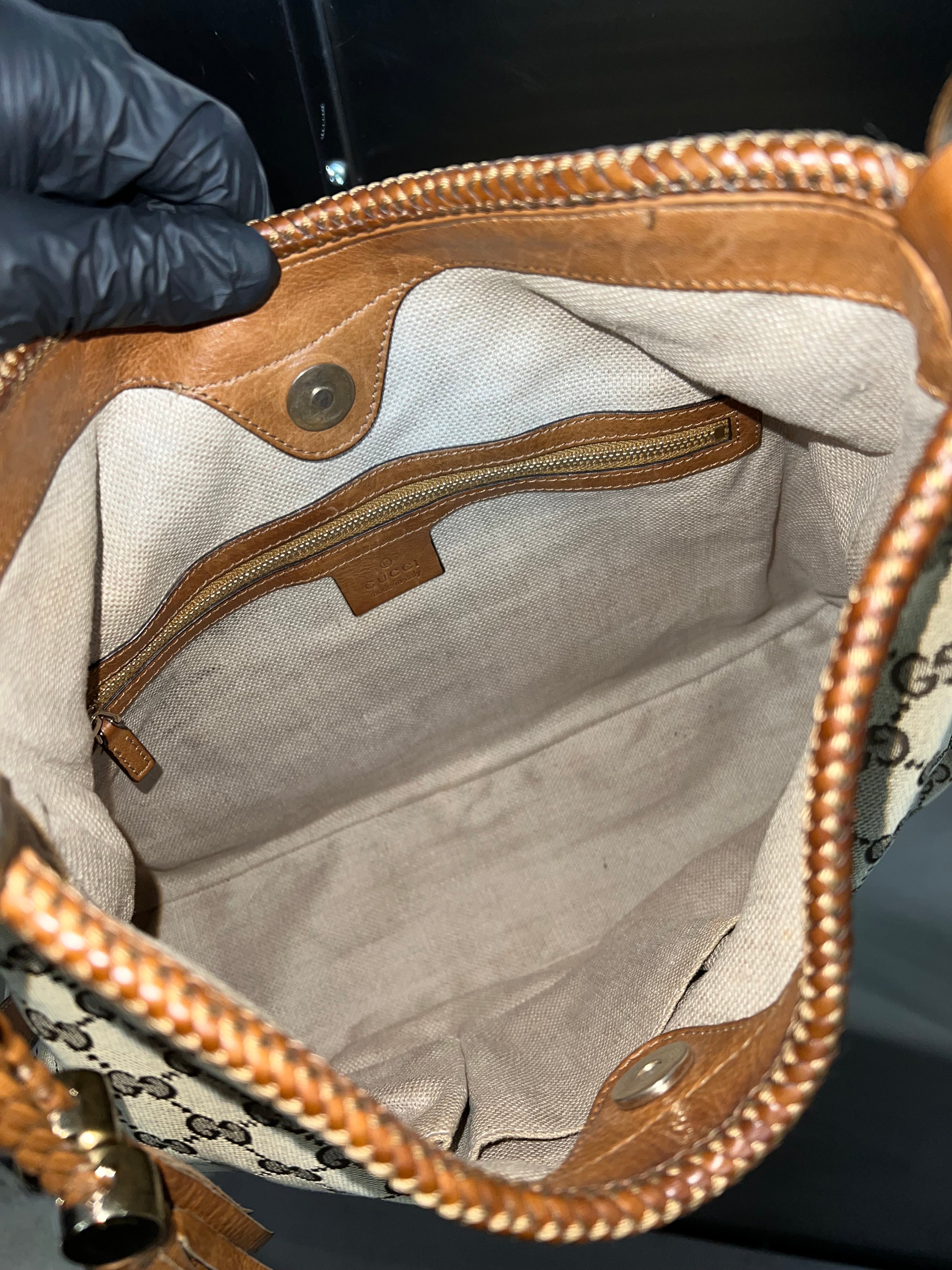 Gucci cloth Marrakakech shoulder bag