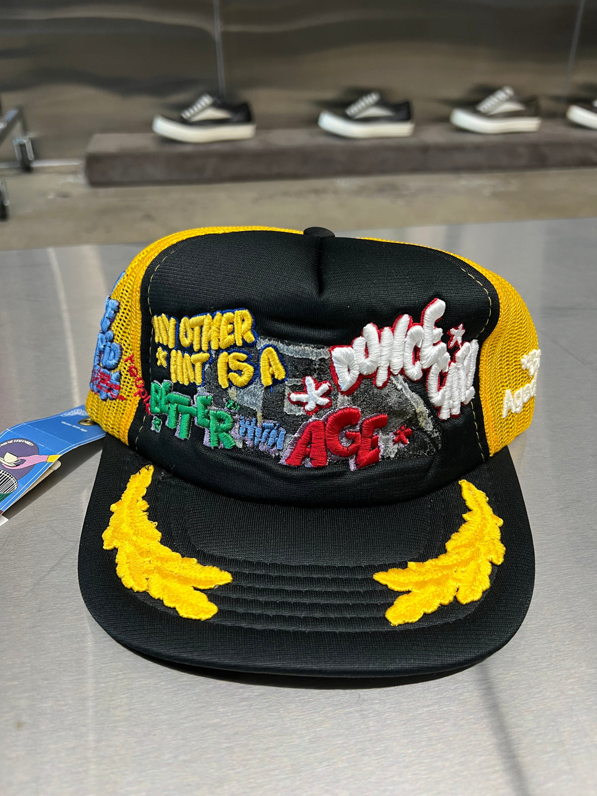 Better with age vintage trucker hat