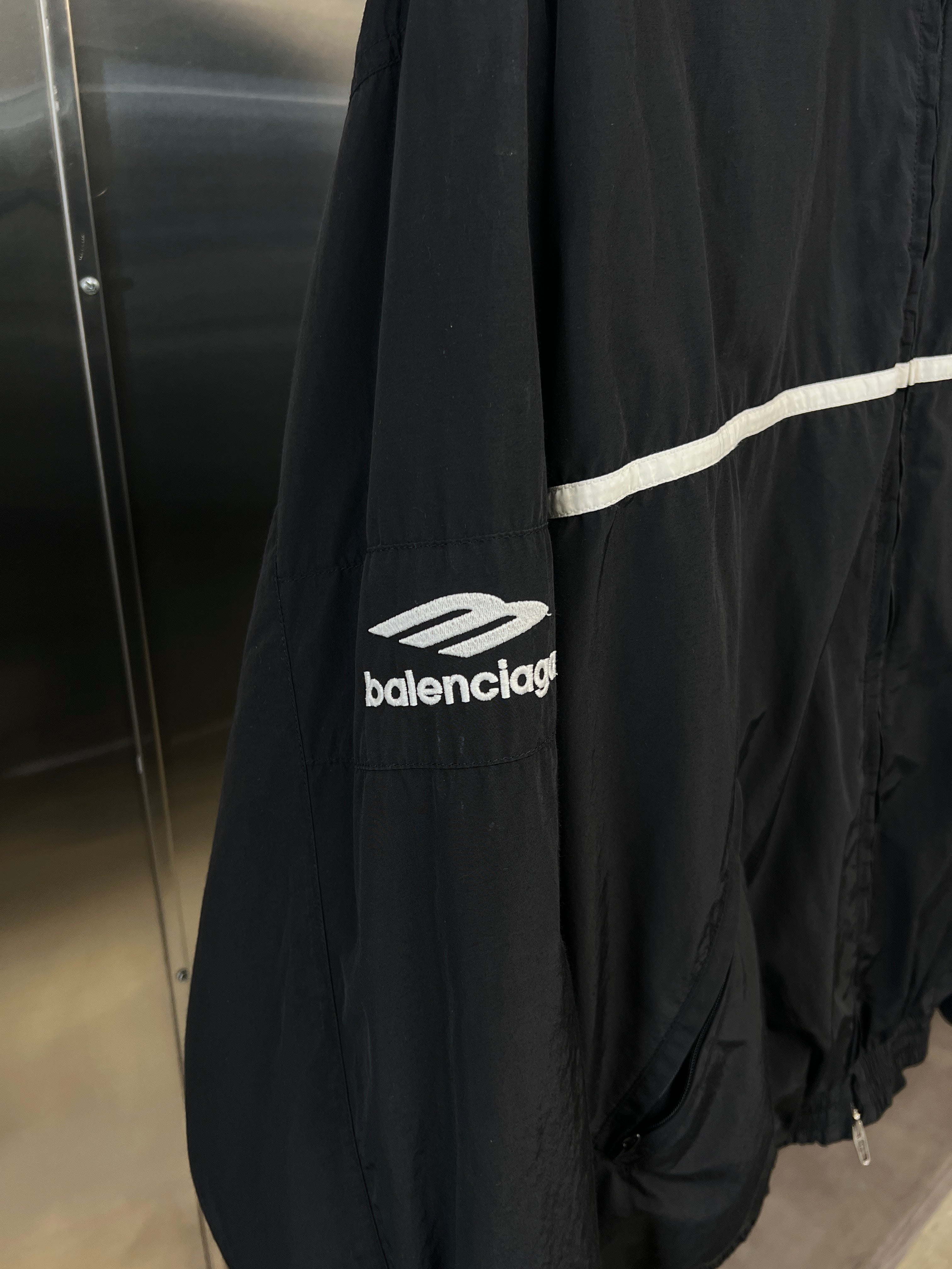 Balenciaga Double layered zip up jacket