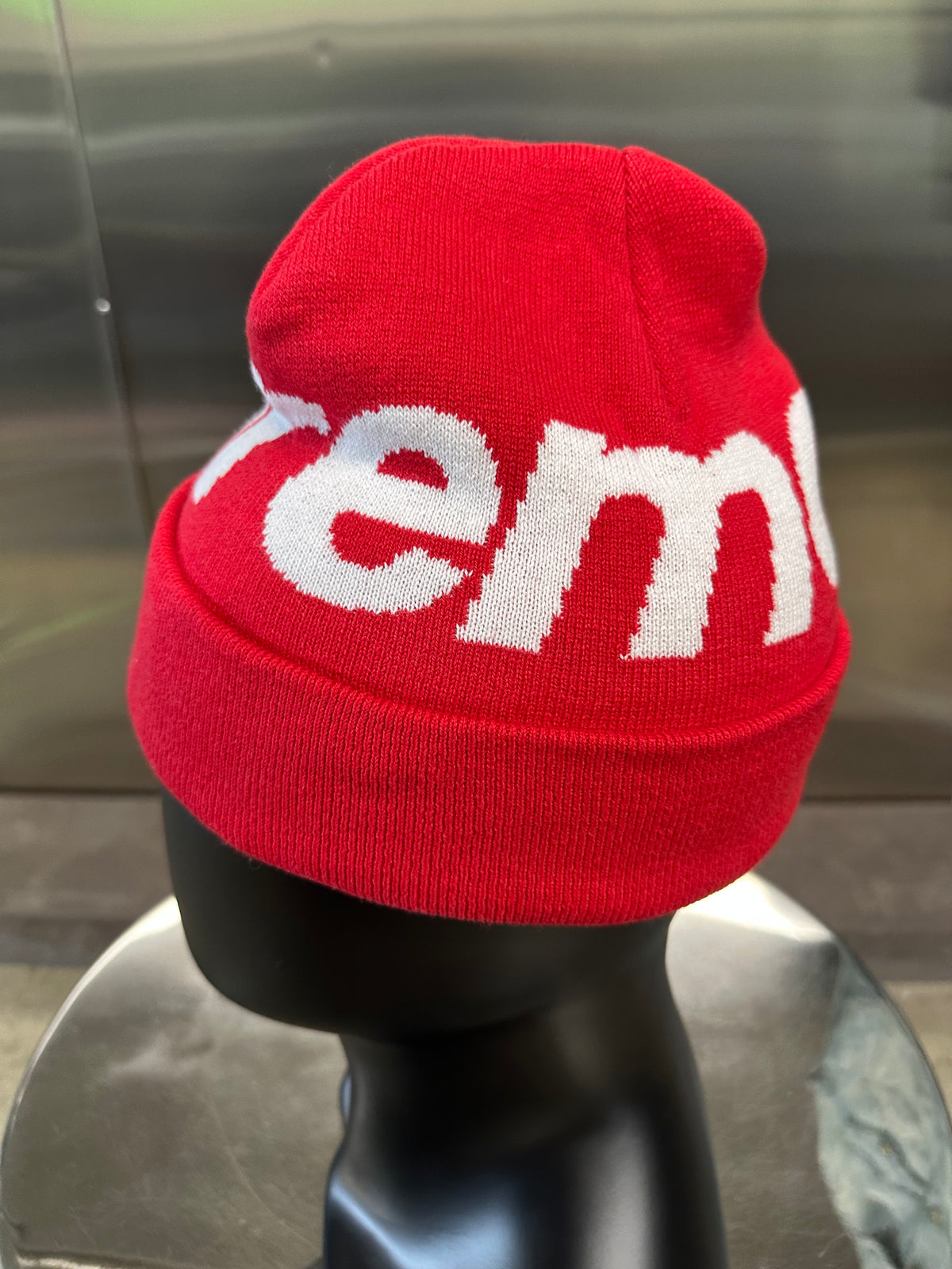 Supreme Big Logo Beanie