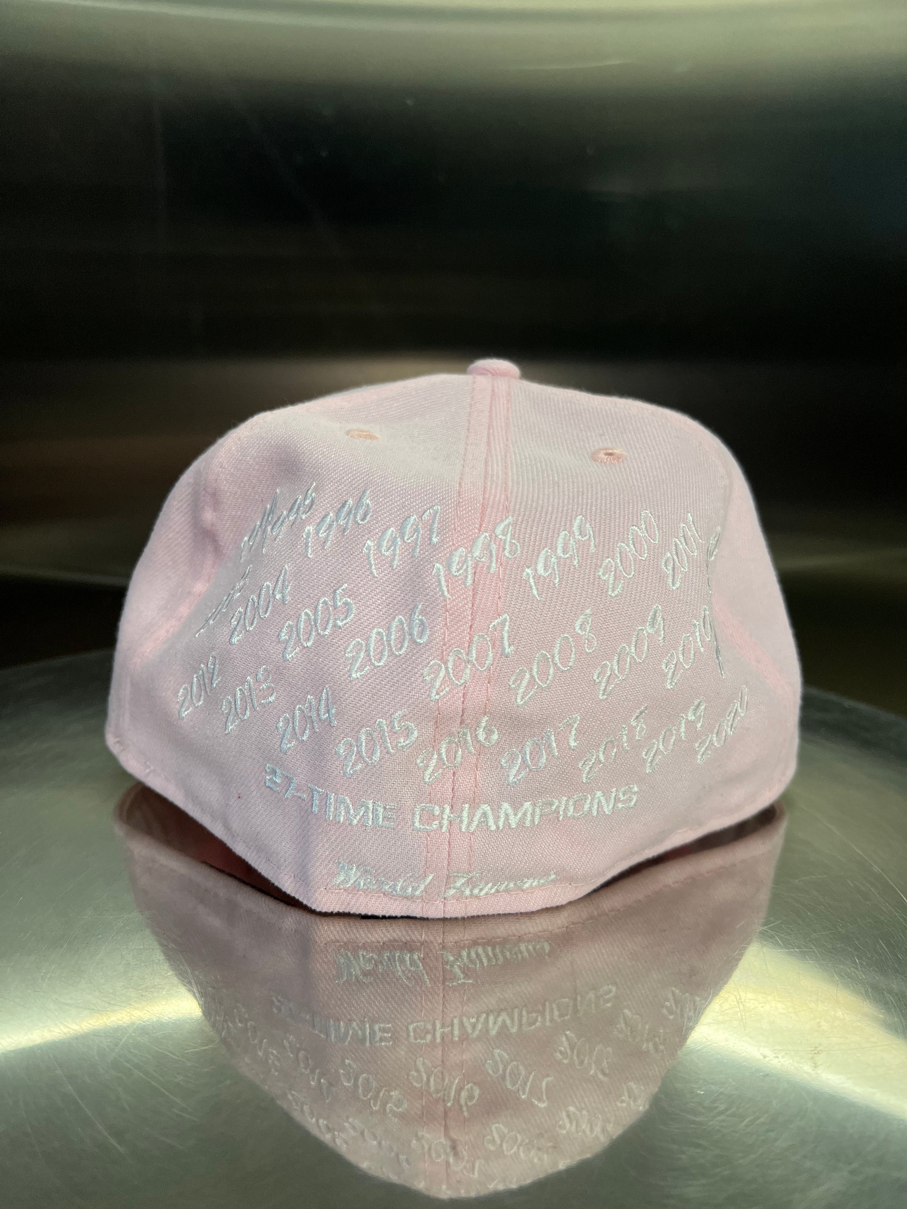 Supreme Pink Box logo Fitted
