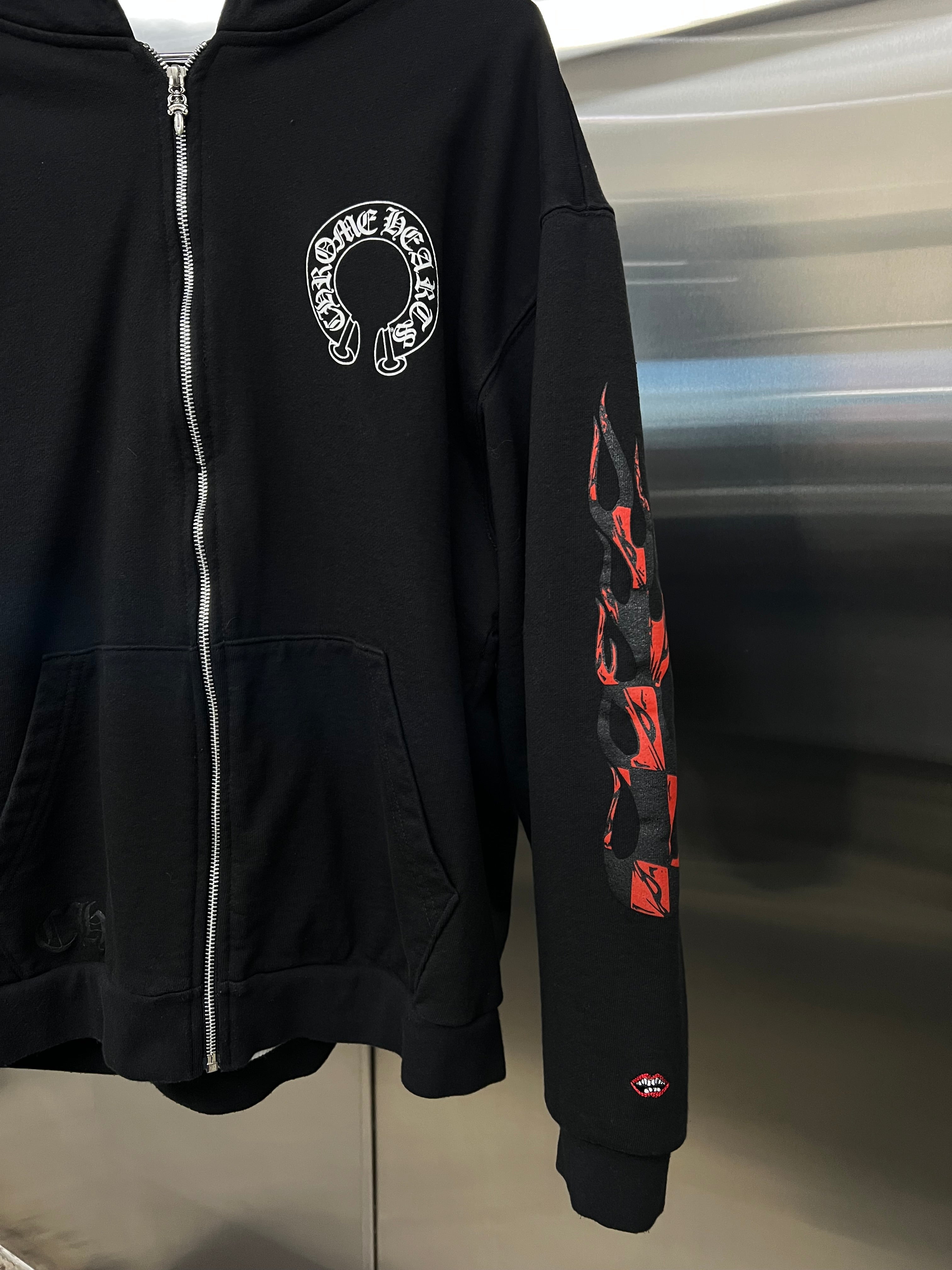 Chrome Hearts x Sex Records Matty Boy sample thermal hooded jacket