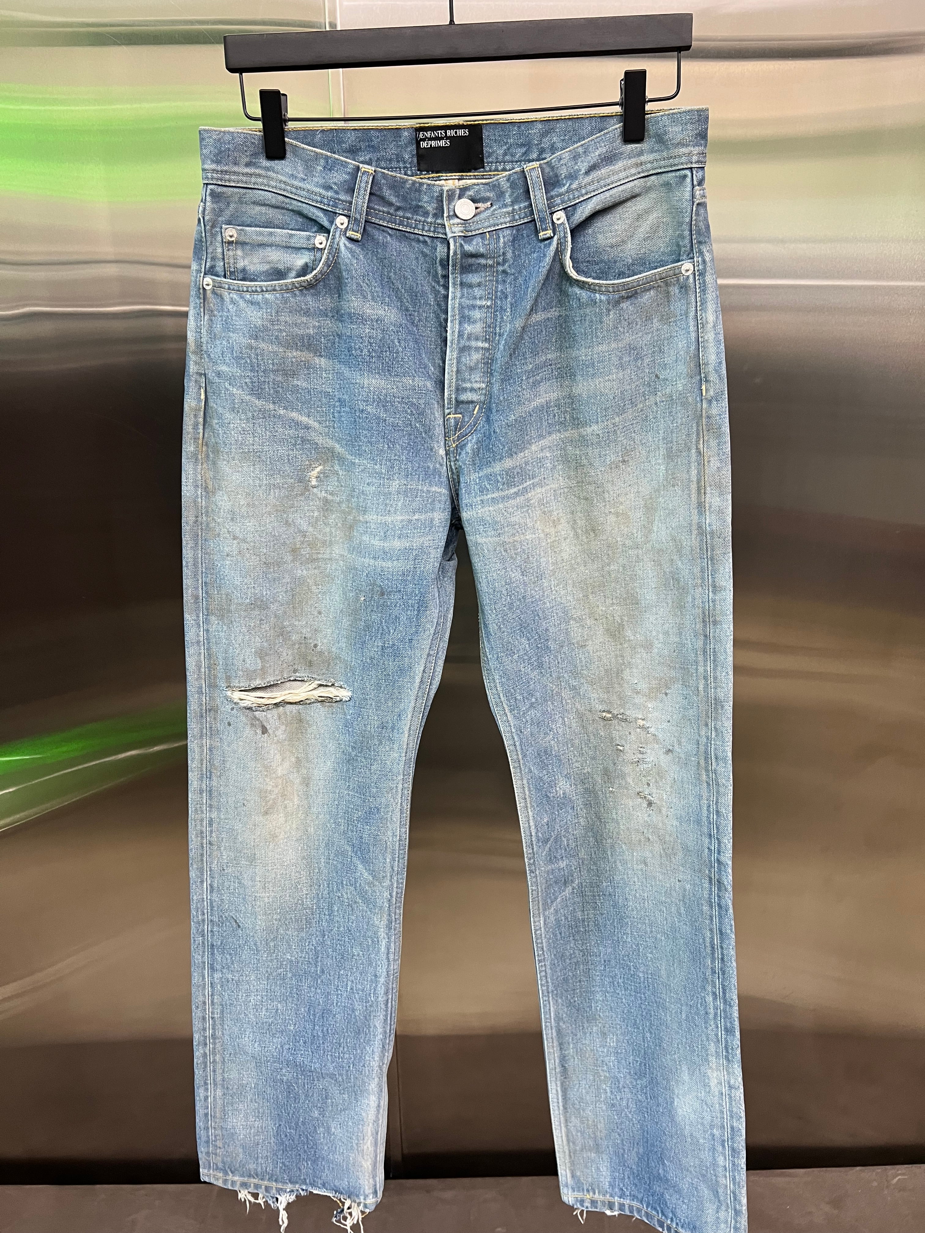 Enfant Riches Déprimés Distressed Denim jeans
