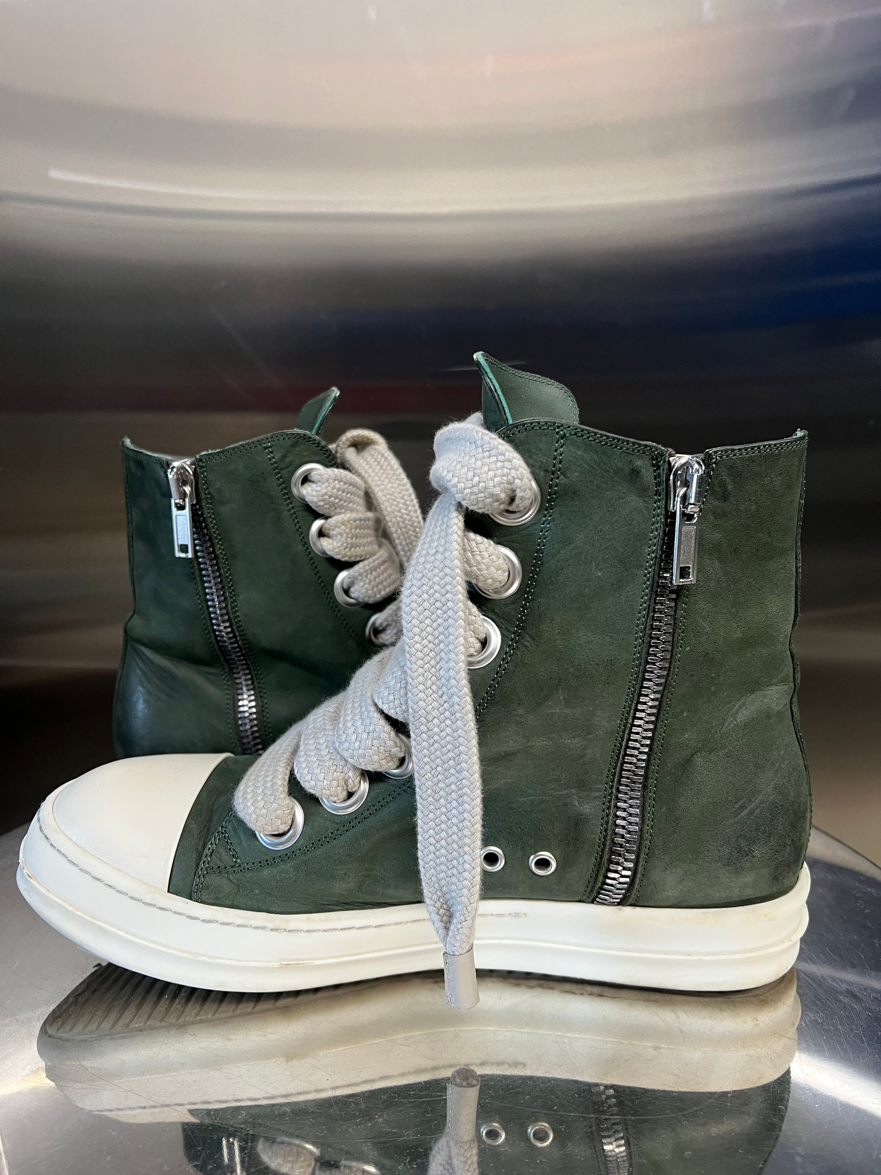 Rick Owens Porterville Jumbo laced High-top sneaker