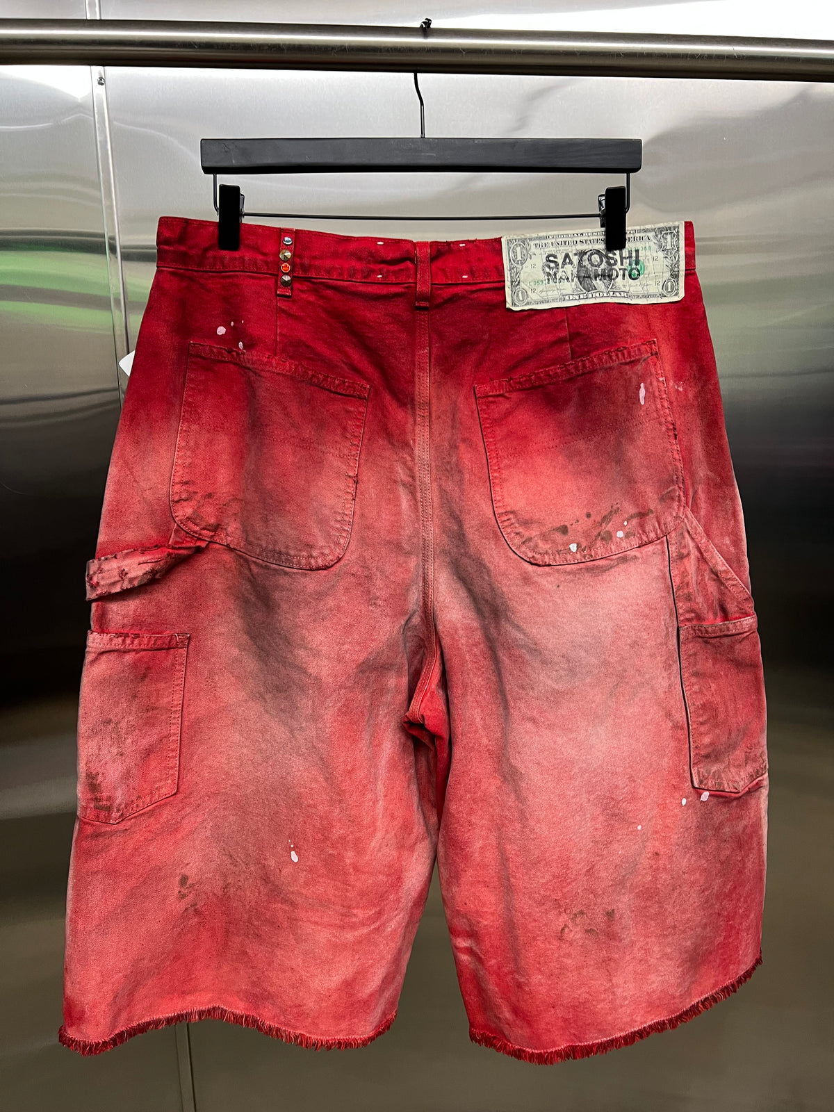 Satoshi Nakamoto “Danny’s carpenters” short red