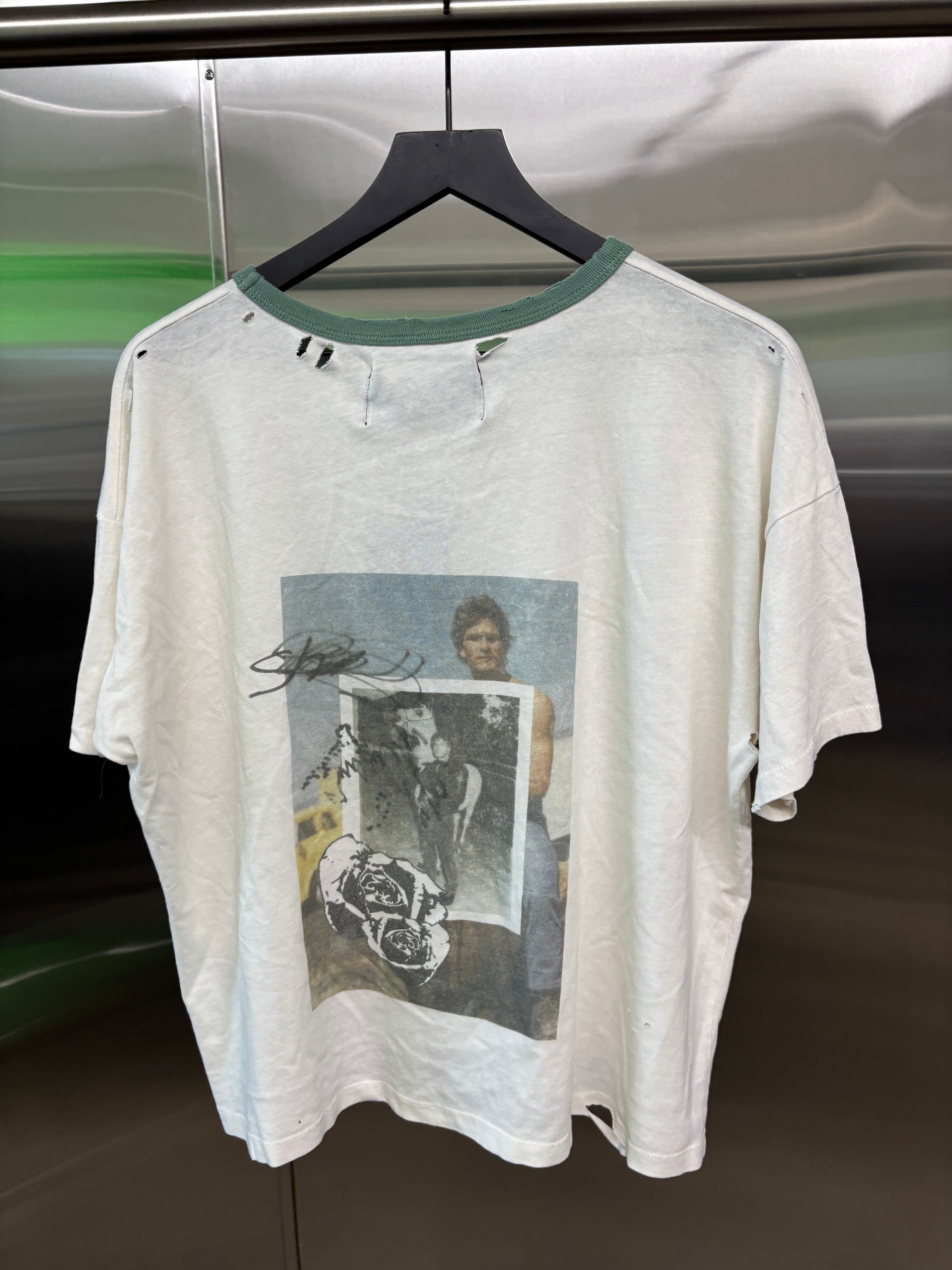 Paly Hollywood “Back to life” Ringer tee