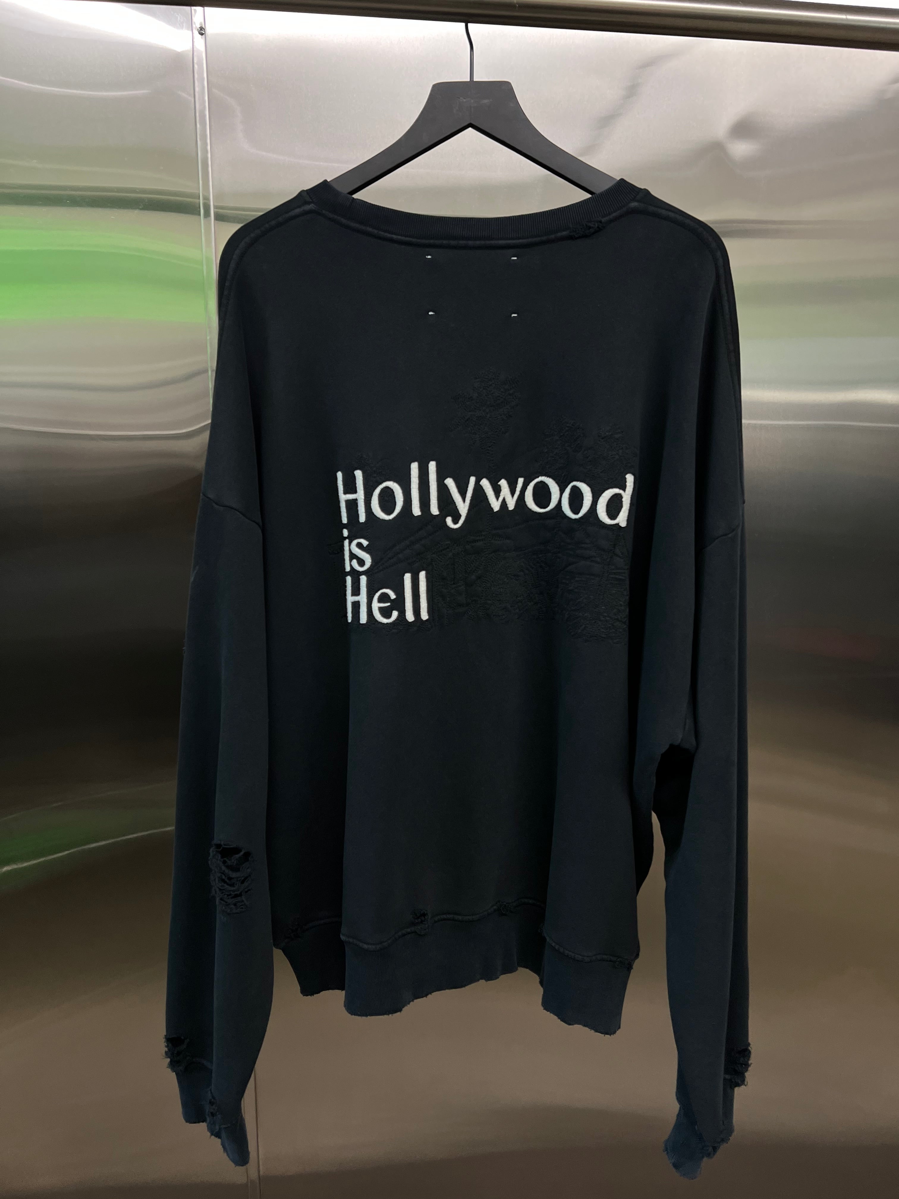 Paly Hollywood Embroidered Crewneck