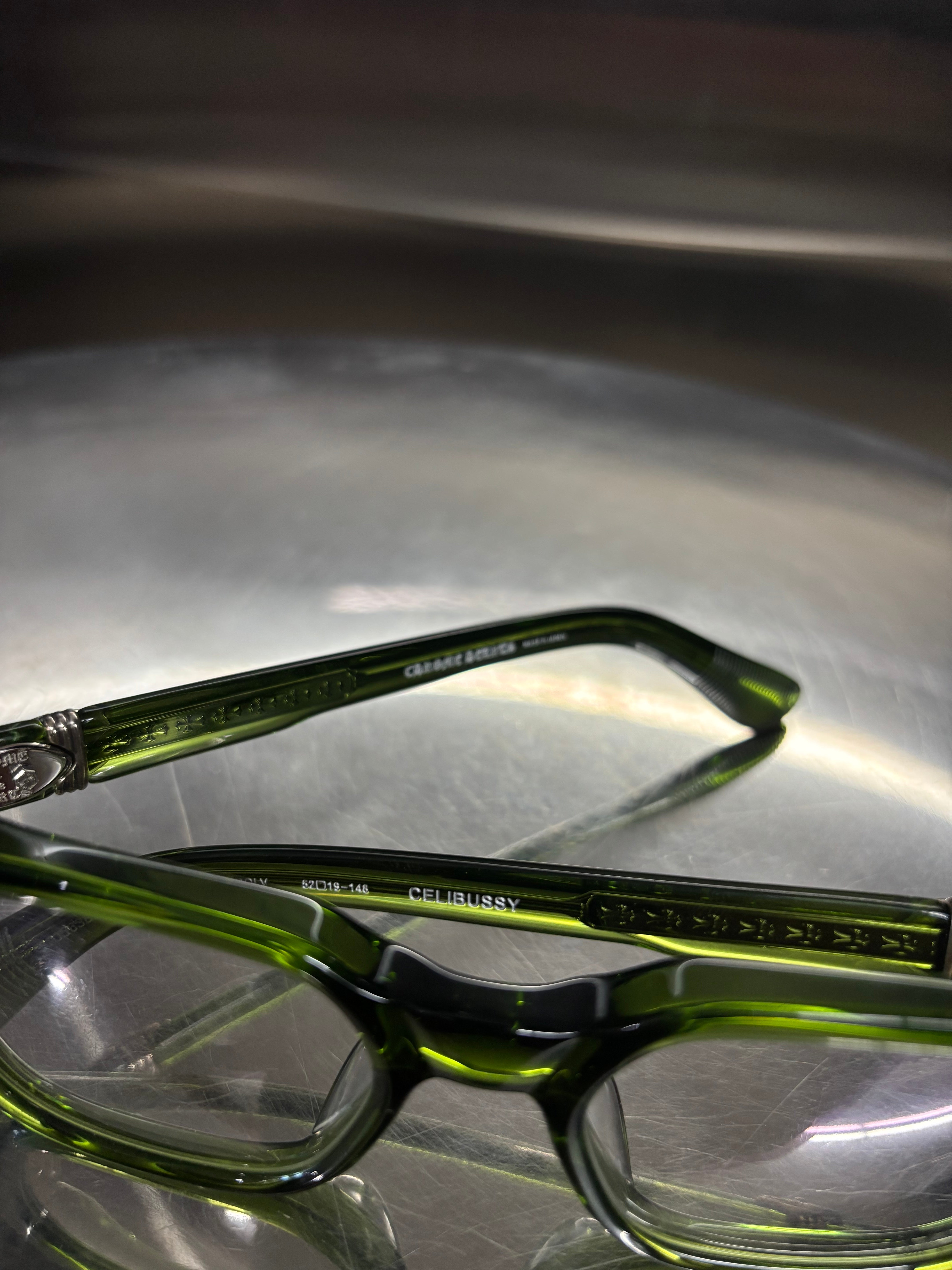 Chrome Hearts Dark Olive “CELIBUSSY” Frames