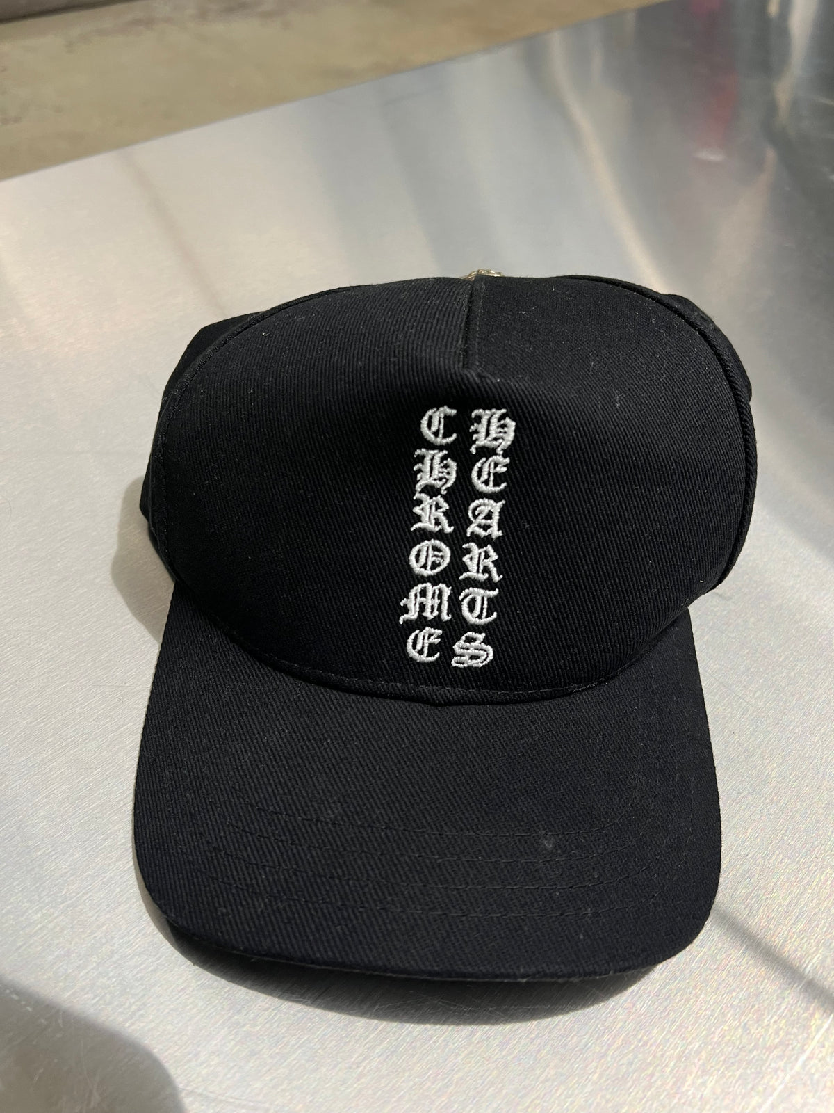 Chrome Hearts Vertical logo Baseball cap