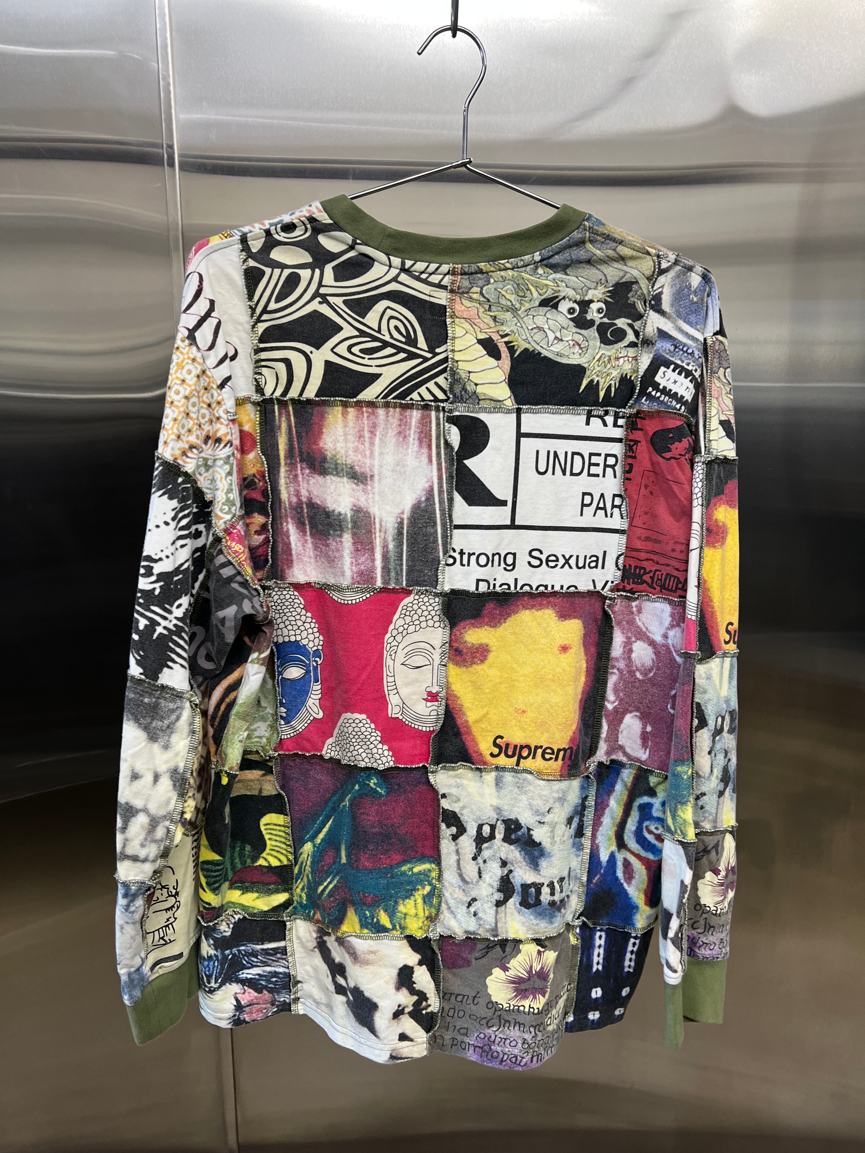 Supreme Mosaic Patchwork Long-Sleeve