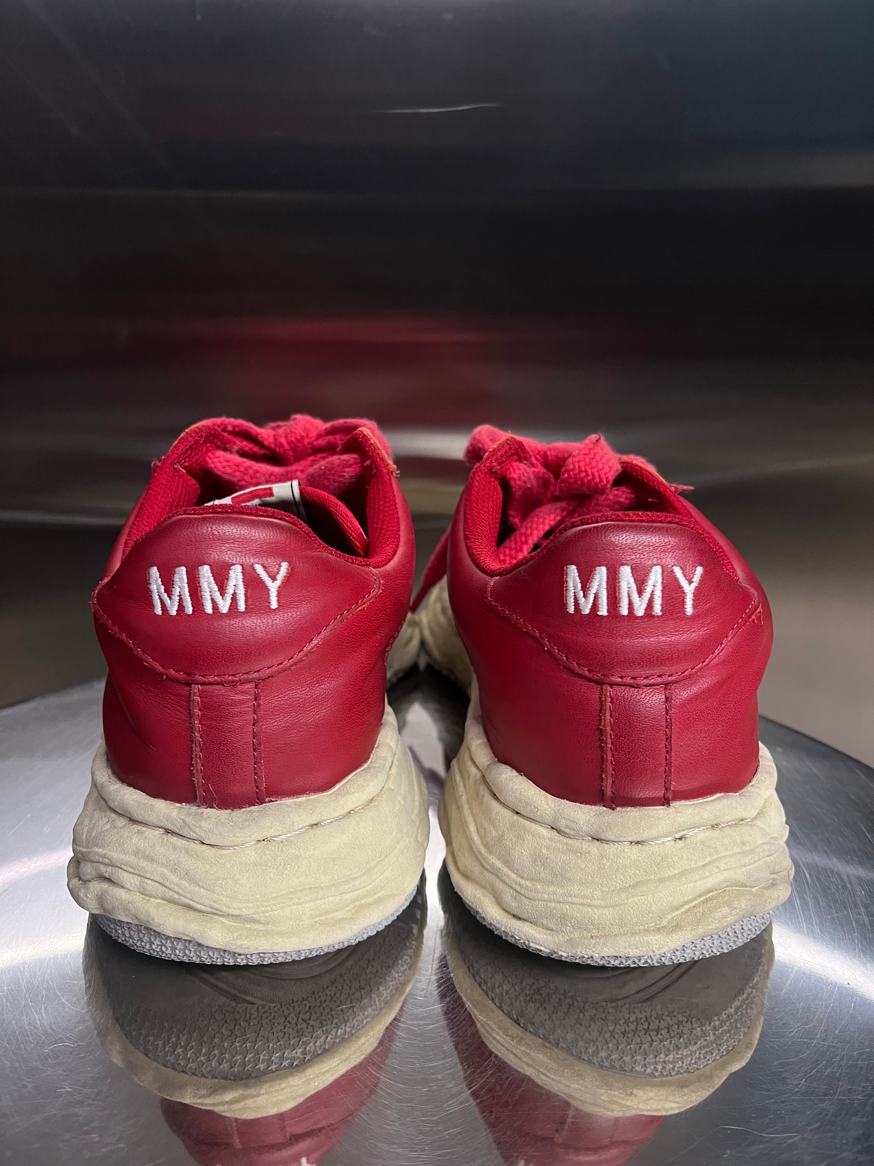 Maison Mihara Yasuhiro Wayne OG sole leather low top