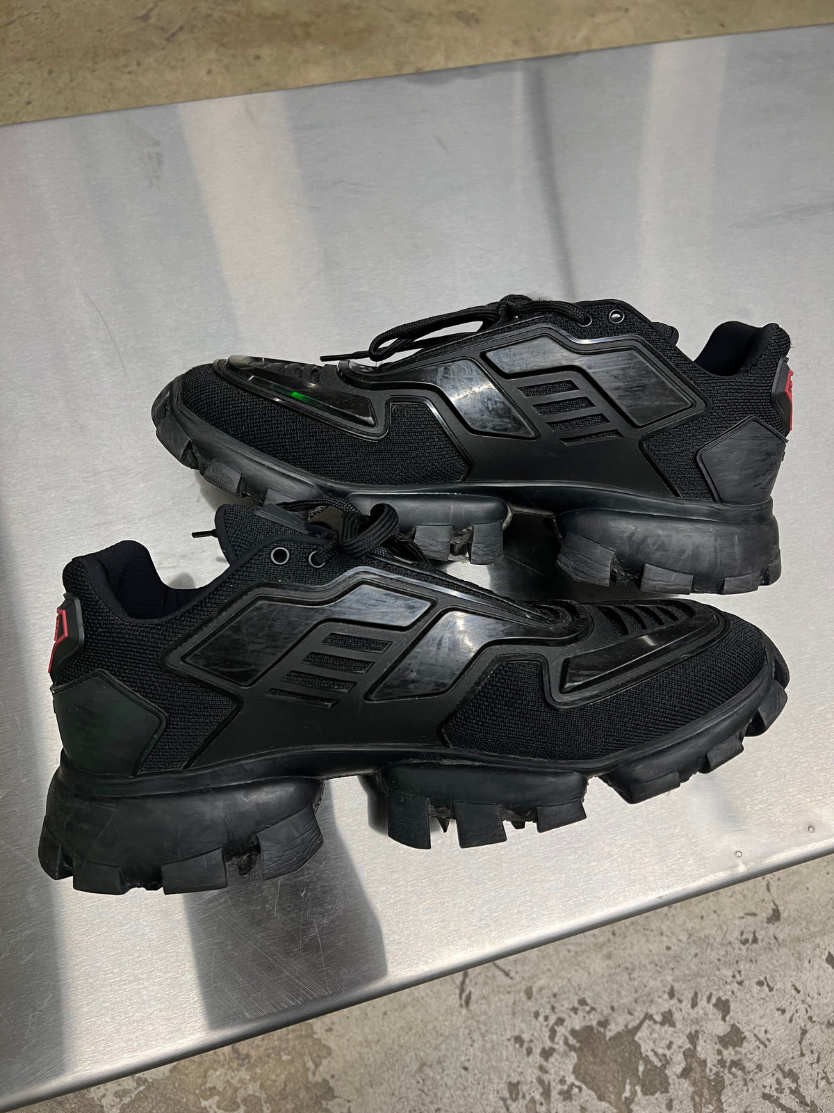 Prada Cloudbust Thunder knit sneakers
