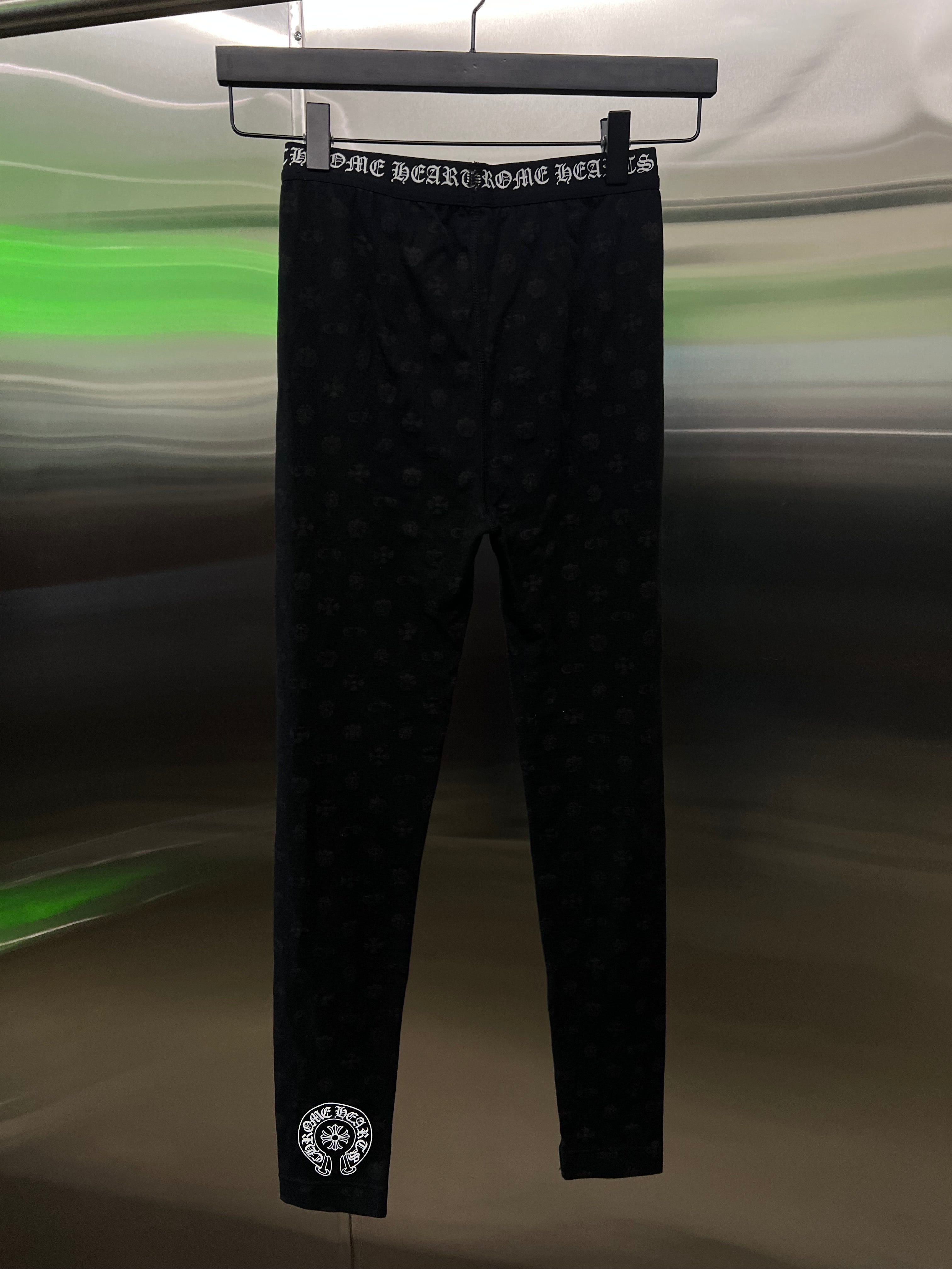 Chrome Hearts Logo Detail Leggings