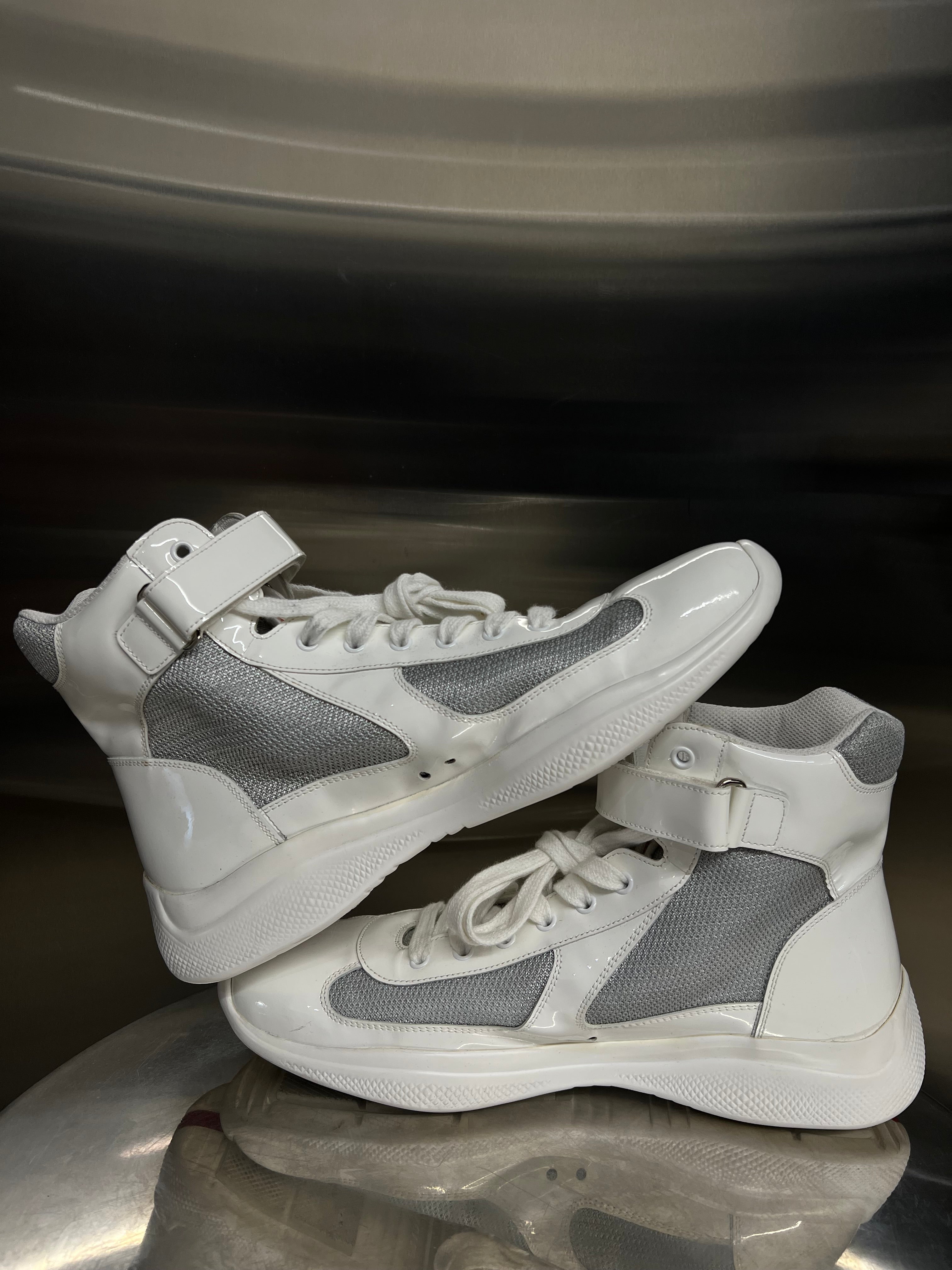 Prada America Cups High-top Sneakers