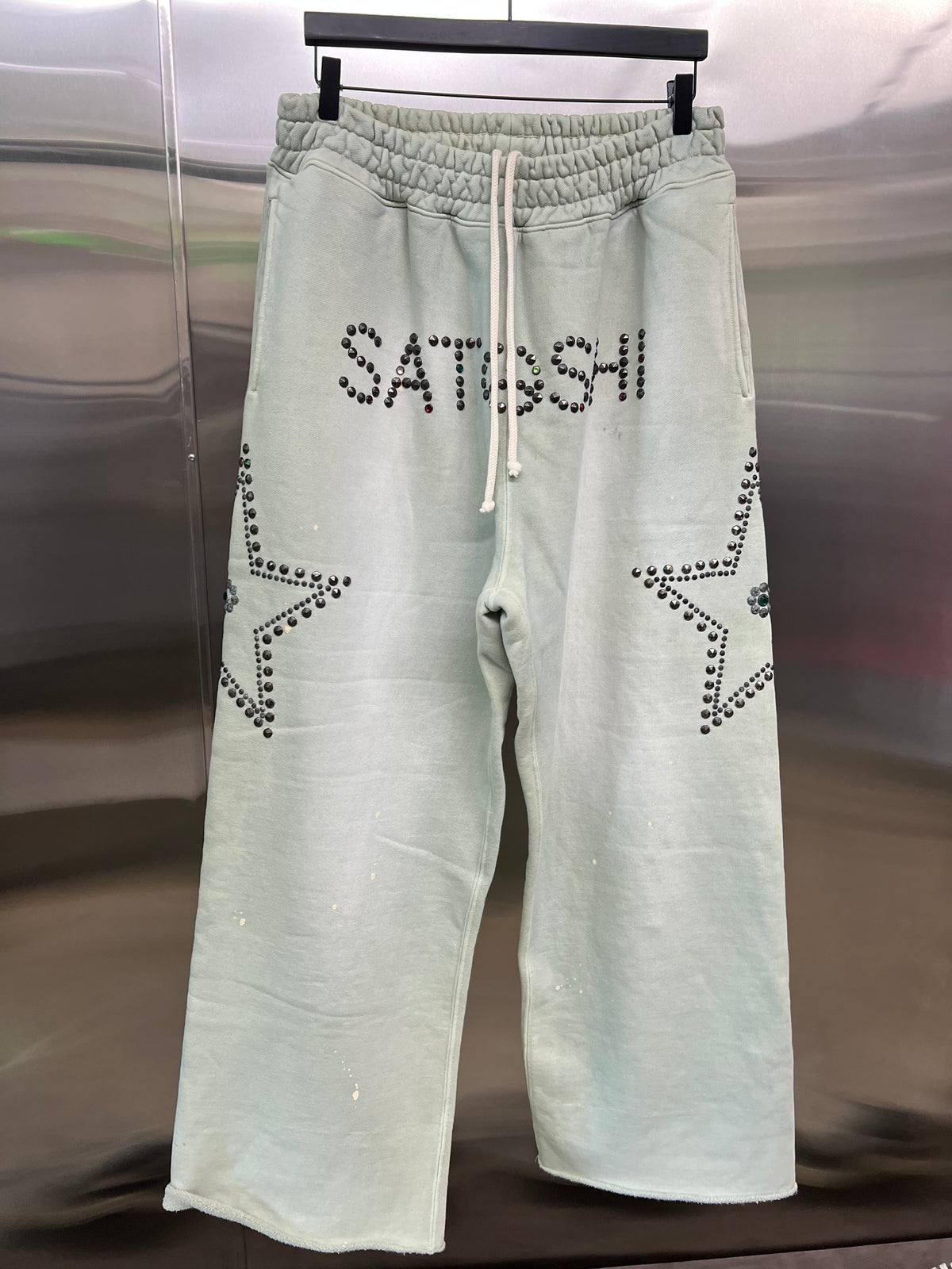Satoshi Nakamoto Star Studded Sweatpants