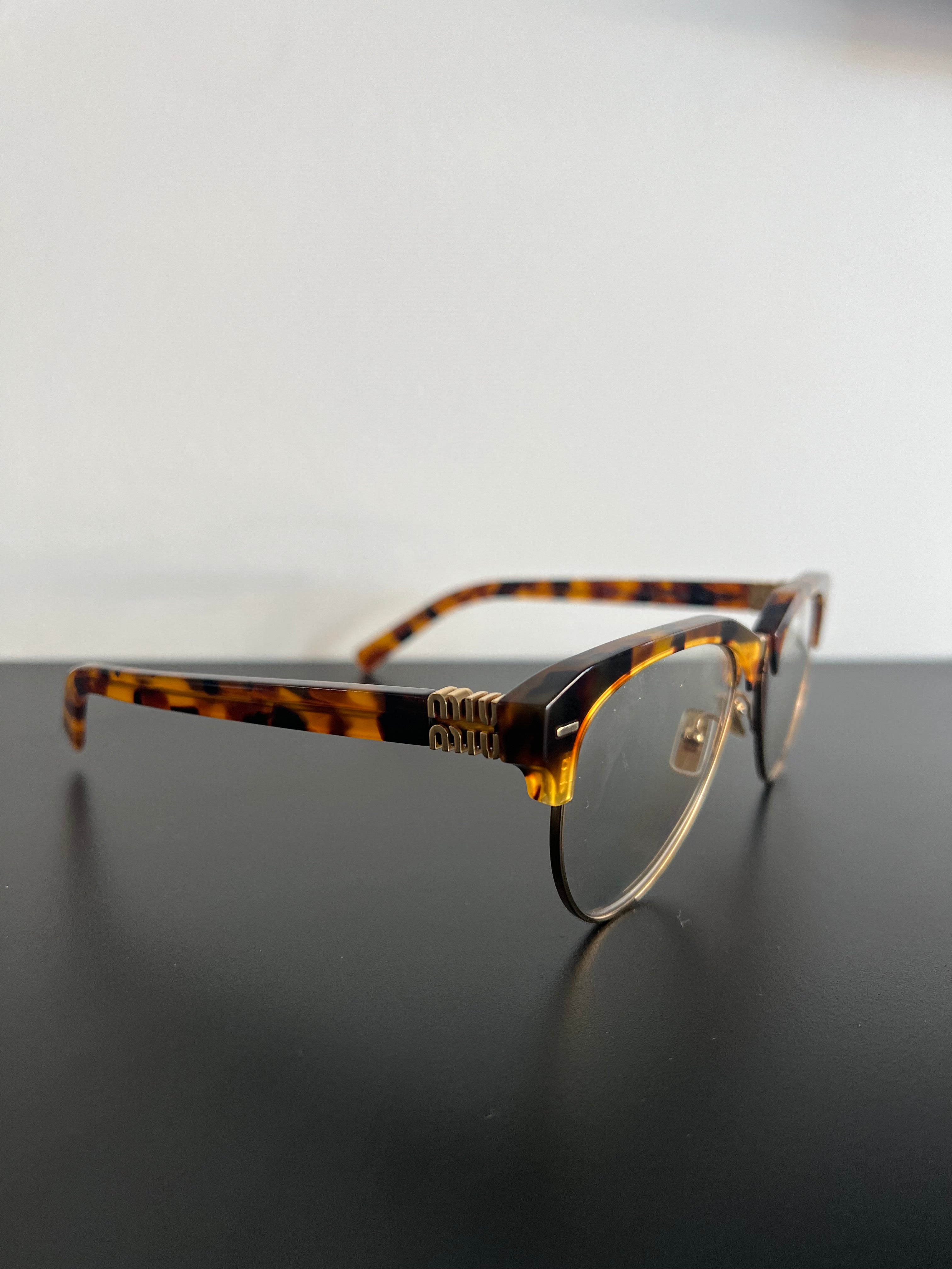 Miu Miu MU09Z2 (Dark Tortoise) Eyeglasses
