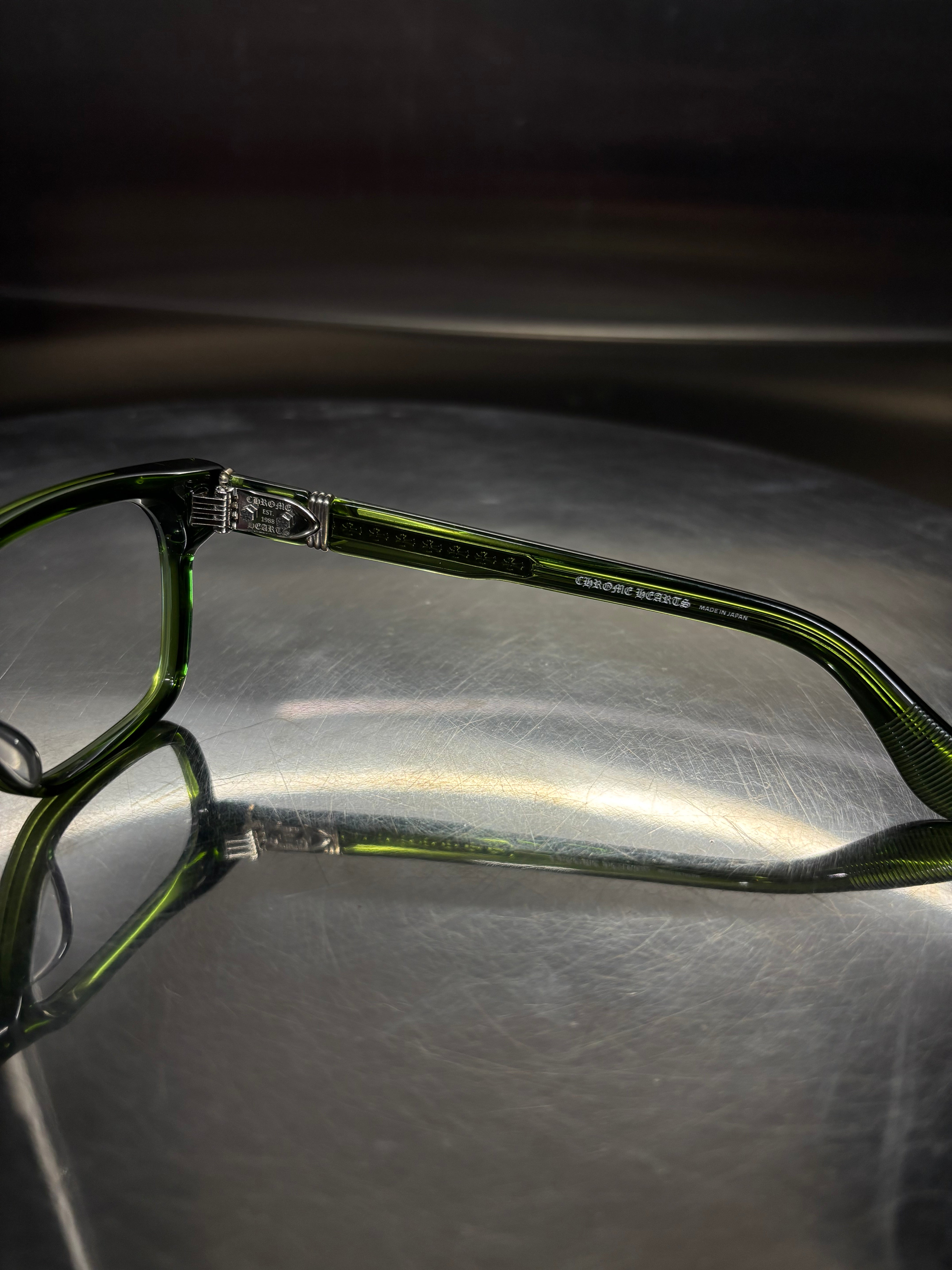 Chrome Hearts Dark Olive “CELIBUSSY” Frames