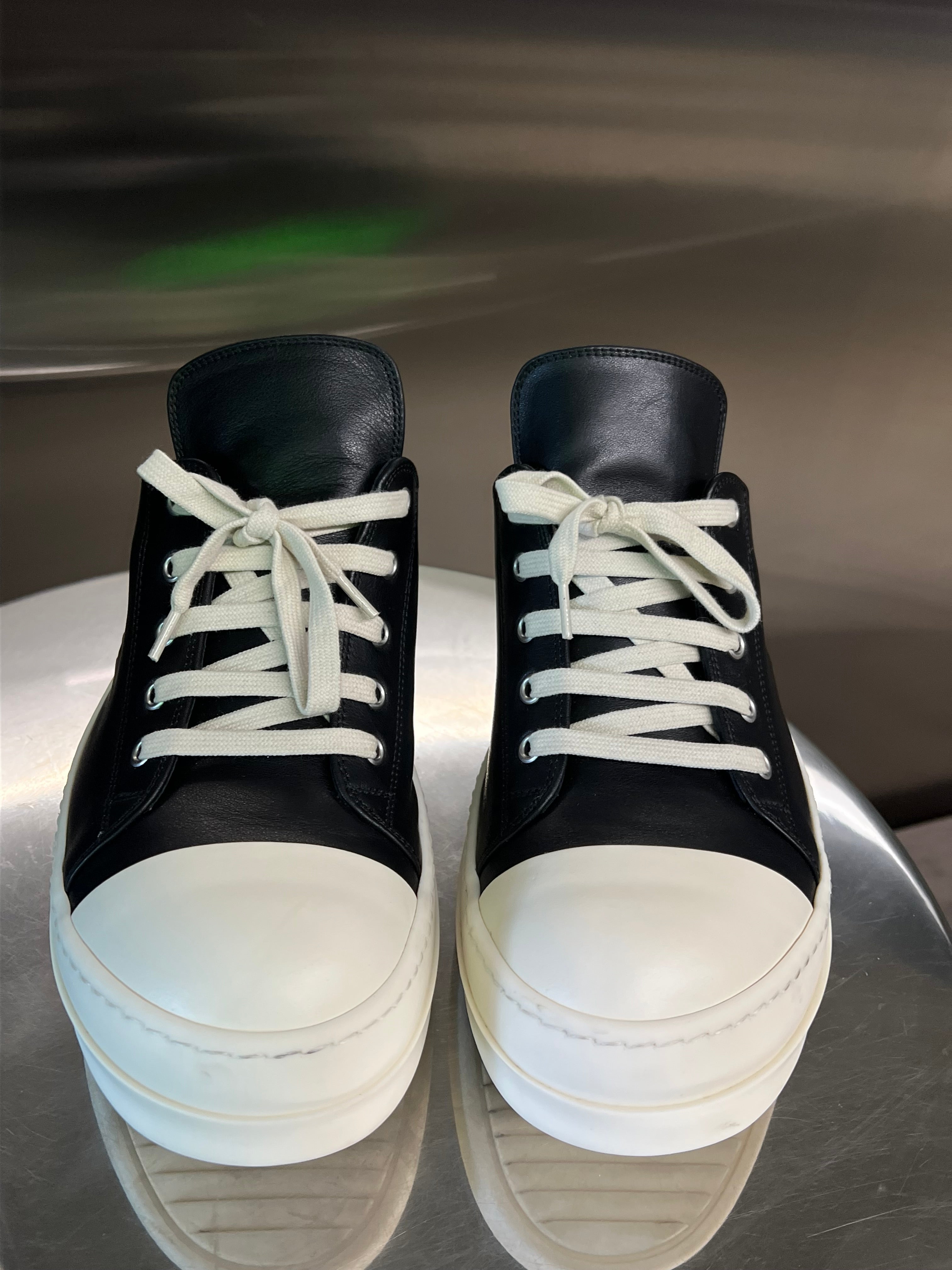 Rick Owens Temple Extreme Low Top Sneakers