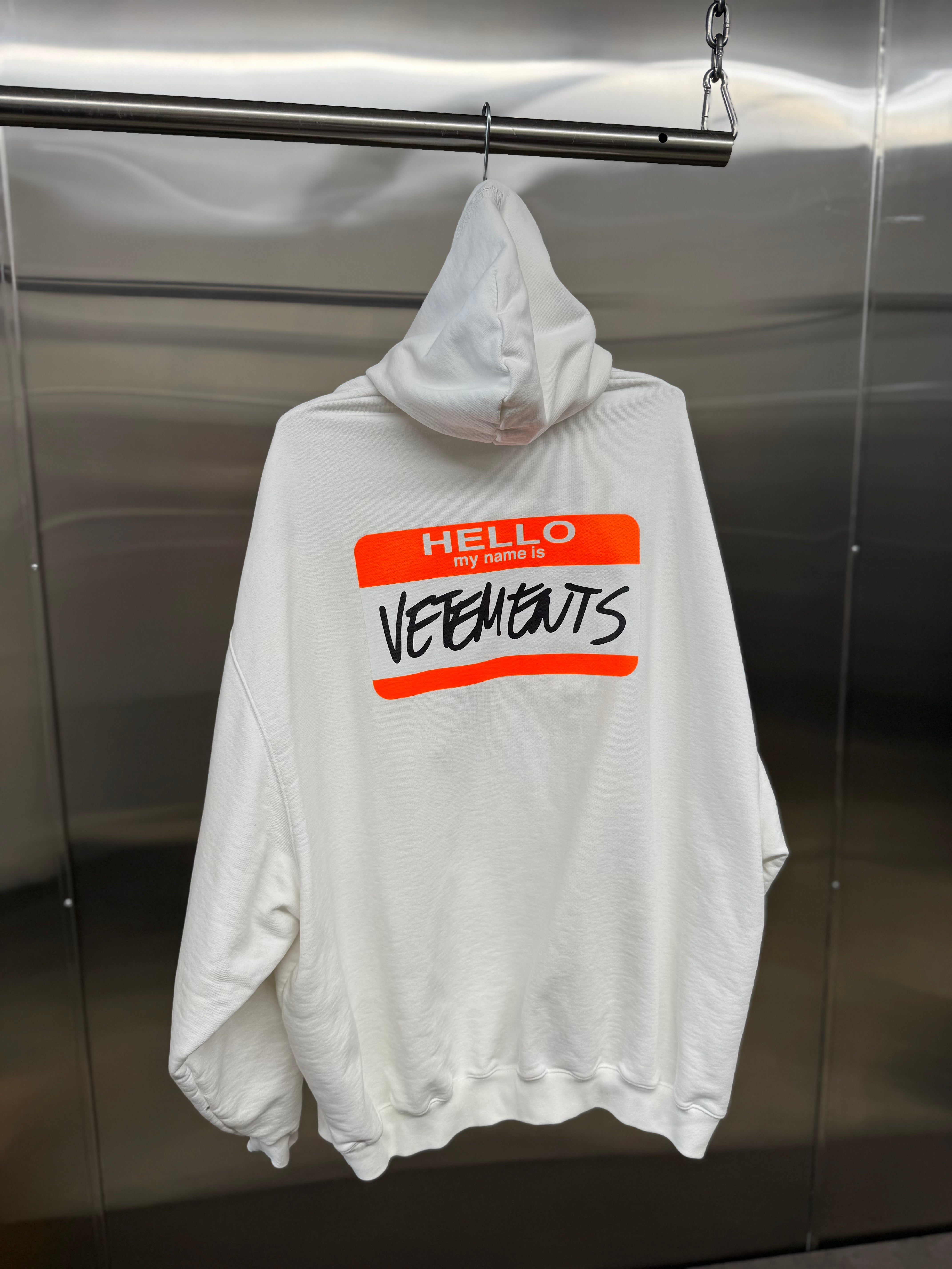 Vetements My Name hoodie