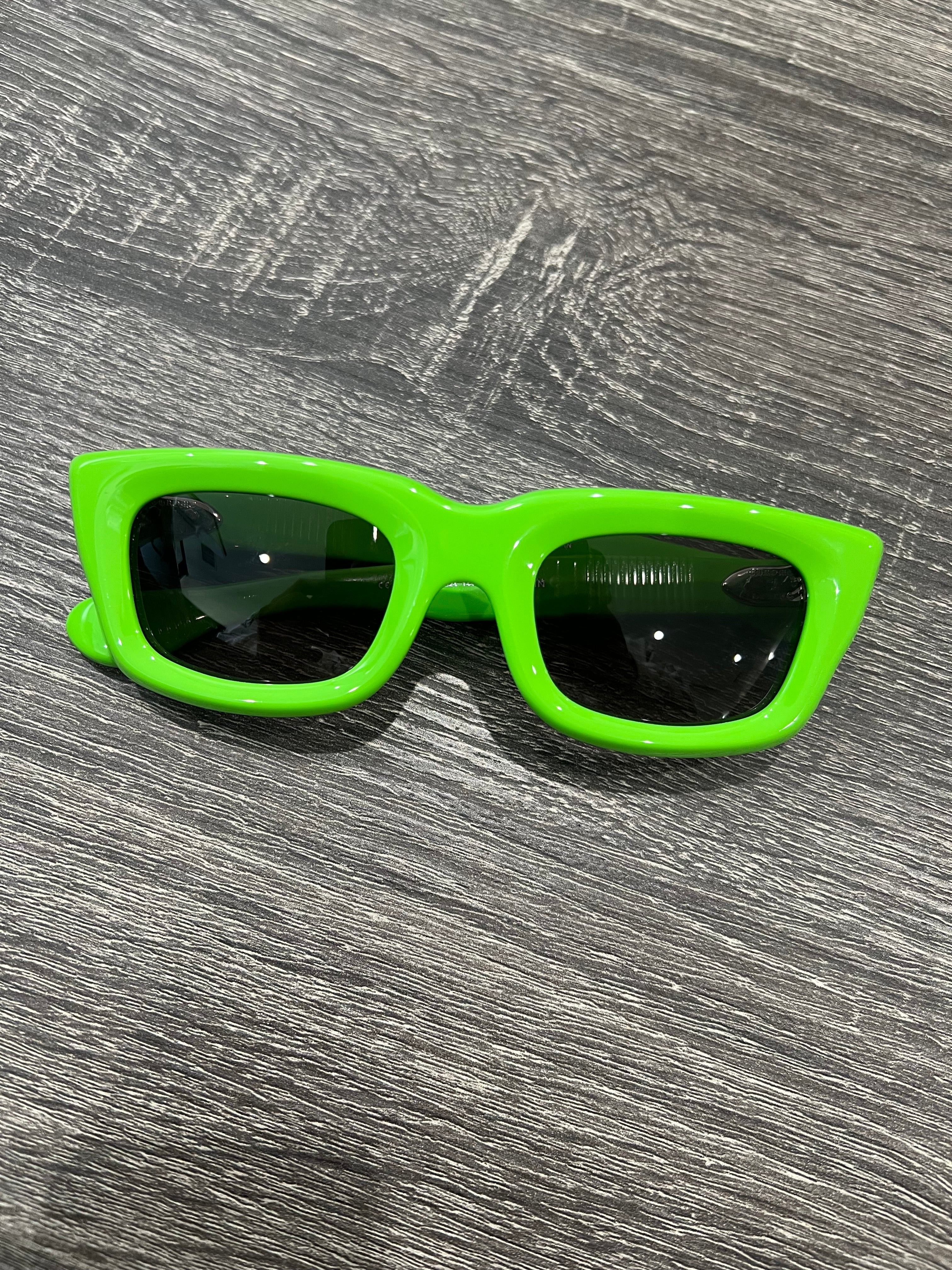 Chrome Hearts “Steezin” Sunglasses Electric green
