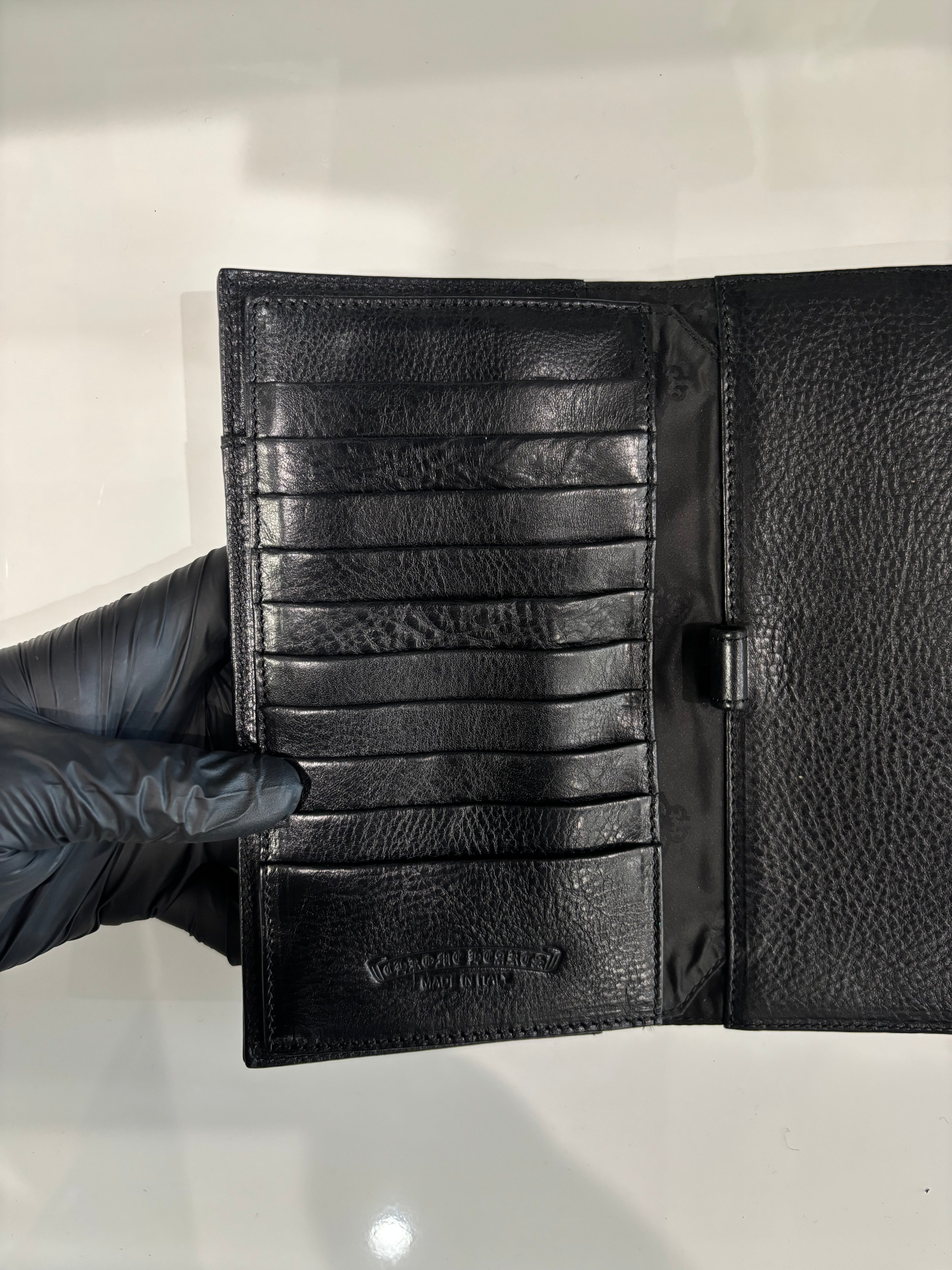 Chrome Hearts Wave leather Wallet