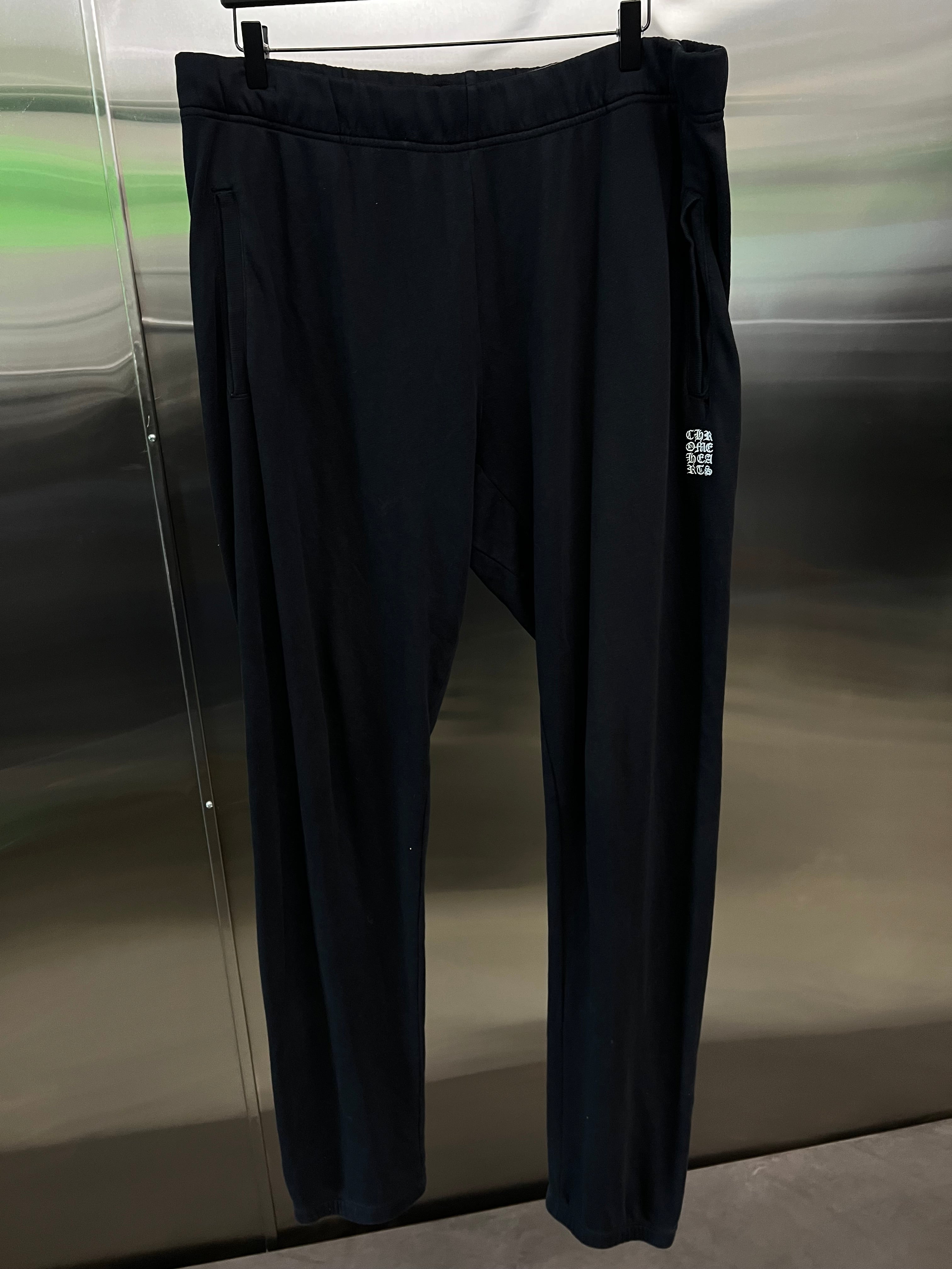 Chrome Hearts  "Y NOT" embroidered sweatpants