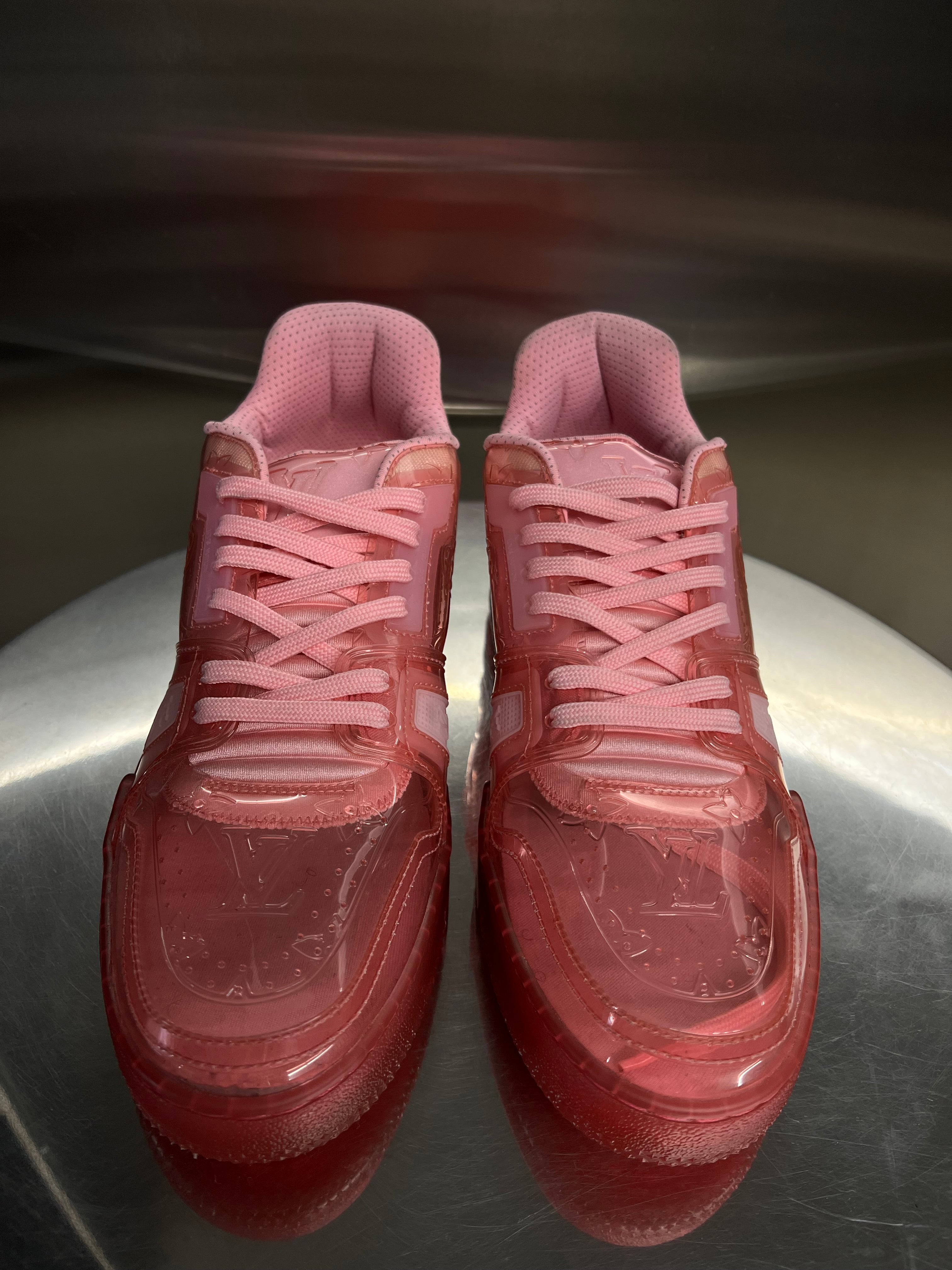 Louis Vuitton Trainer Fluorescent Pink