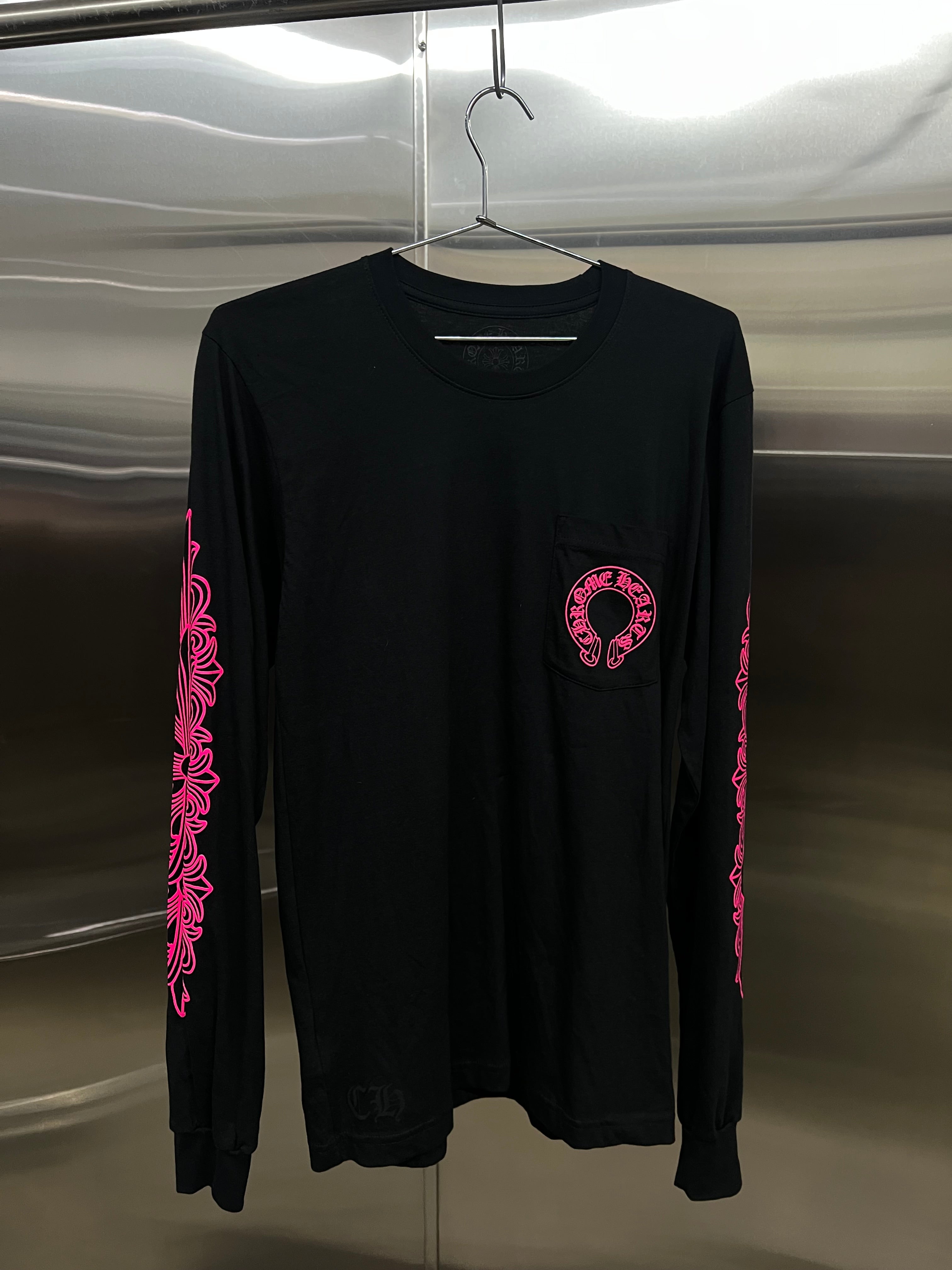 Chrome Hearts Horseshoe logo longsleeve
