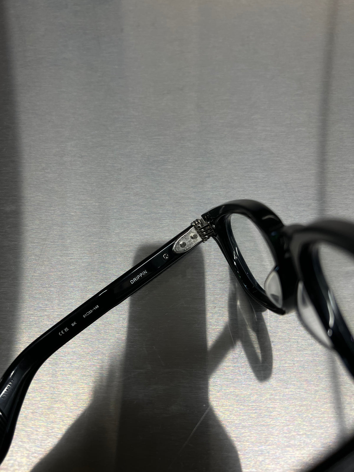 Chrome Hearts black “DRIPPIN” Frames