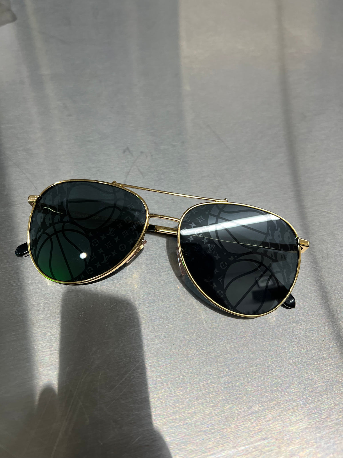 Louis Vuitton Gold X NBA Sunglasses