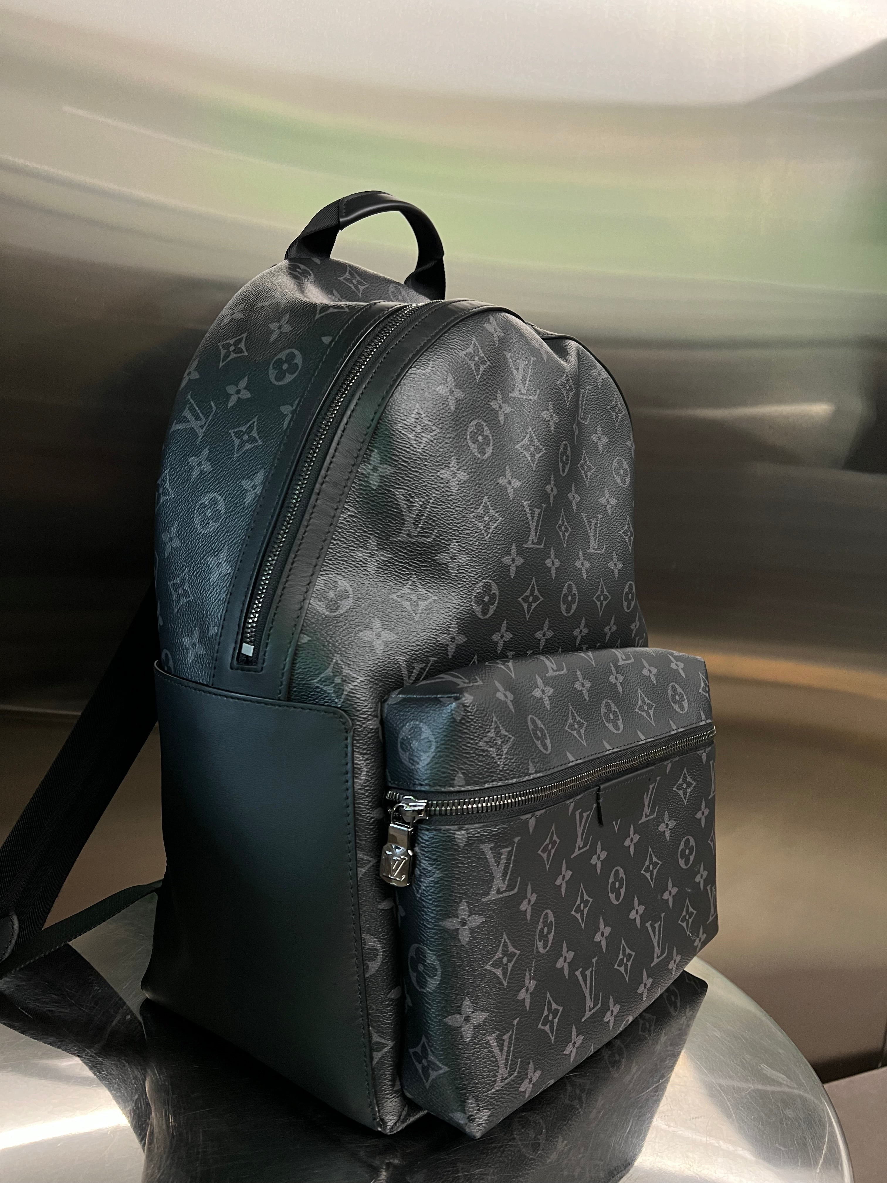 Louis Vuitton Discovery Backpack Monogram Eclipse Canvas
