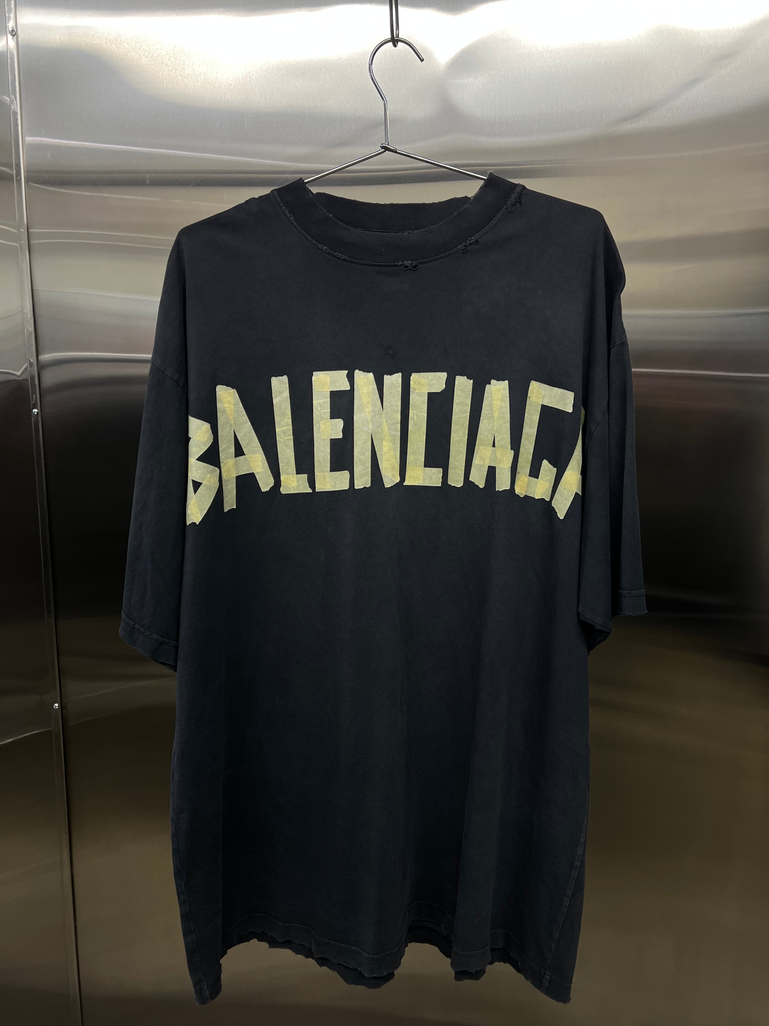 Balenciaga Tape logo tee