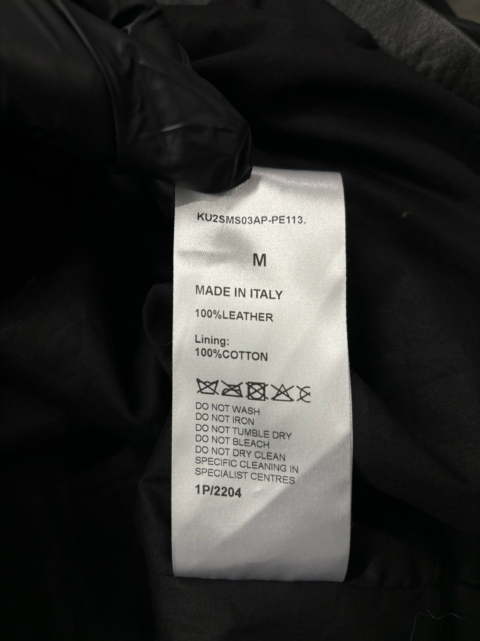 Kusikohc Leather button up