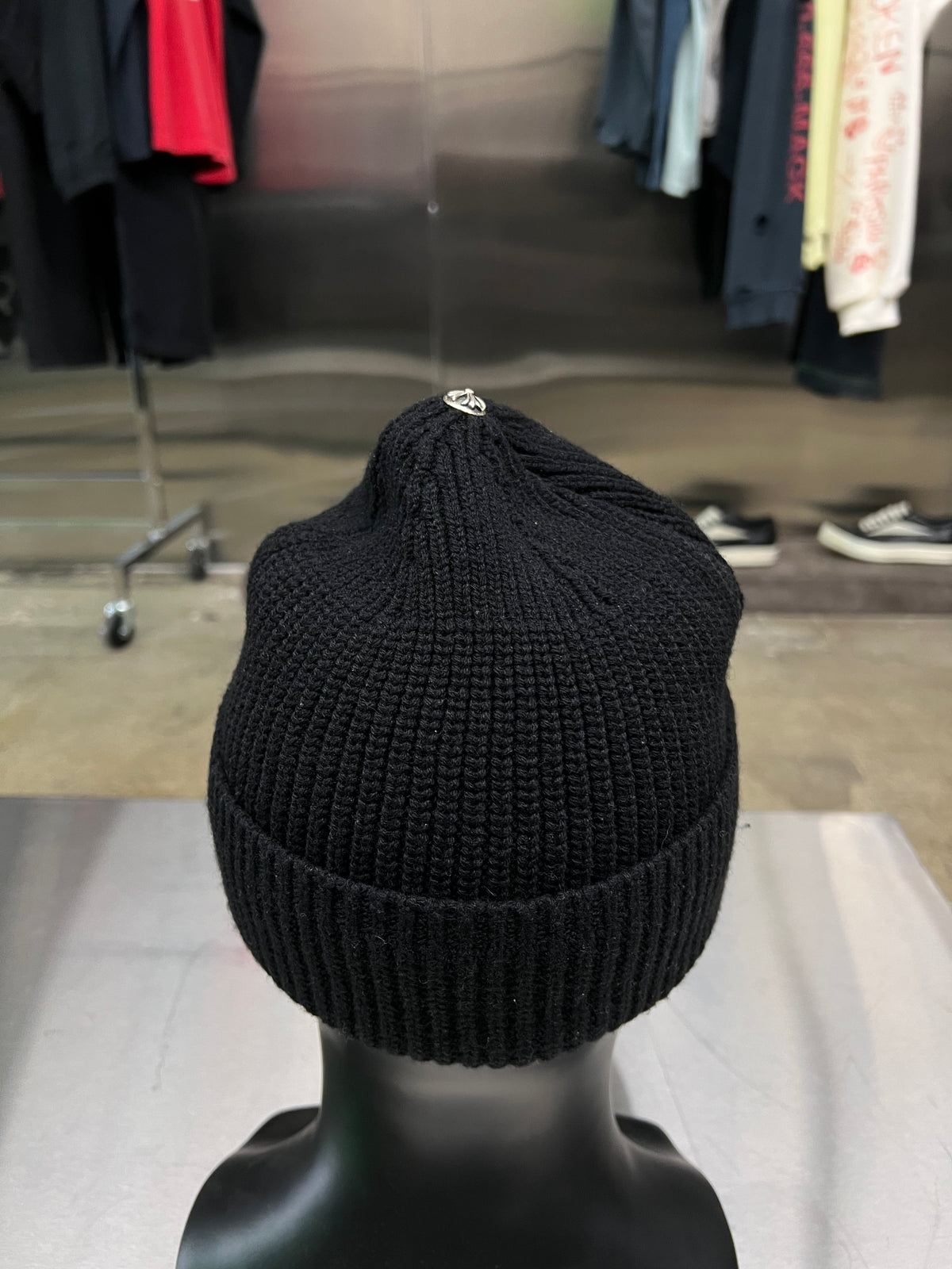 Chrome Hearts Triple Cross Patch beanie