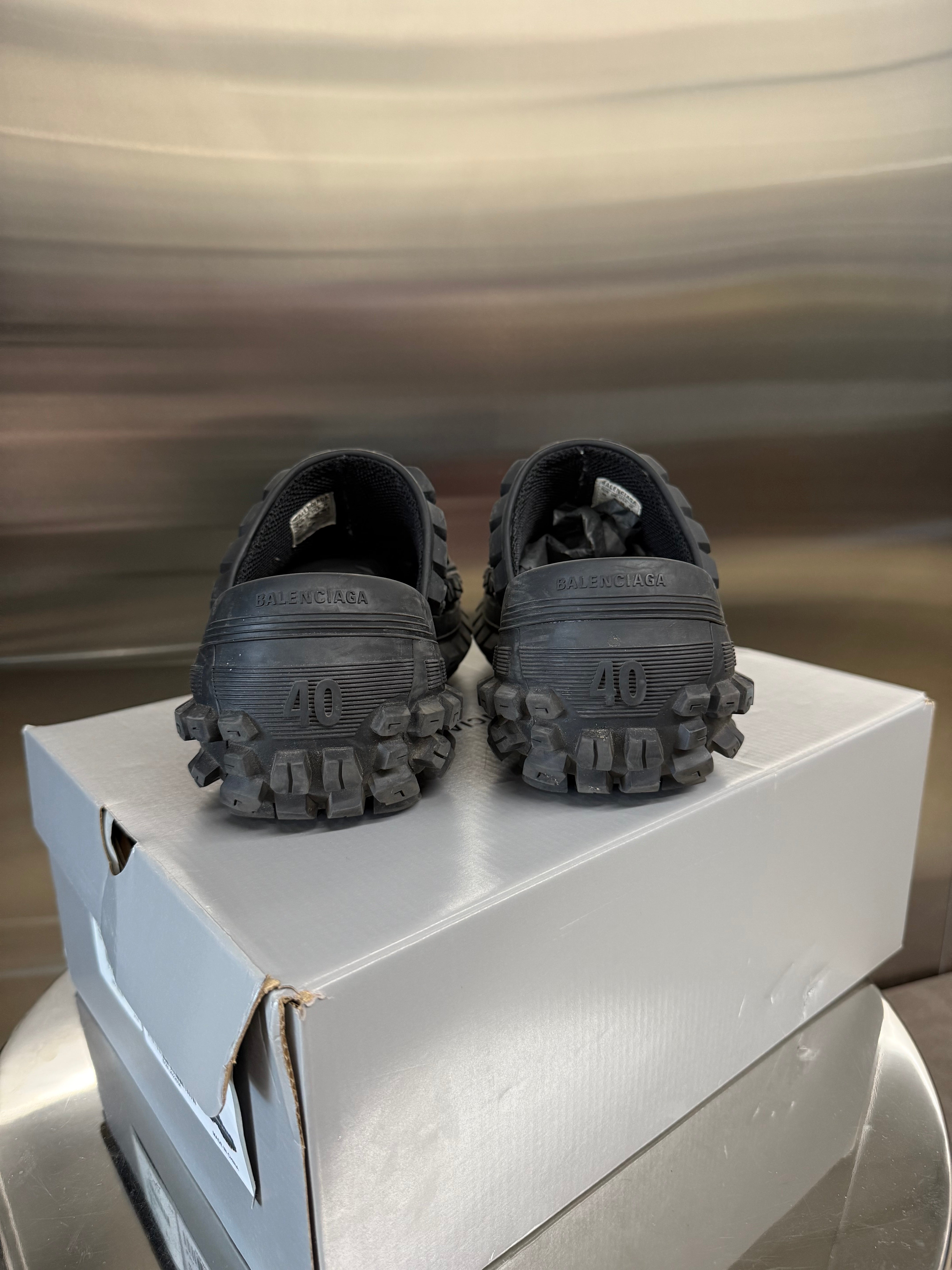 Balenciaga bouncer clog sneakers