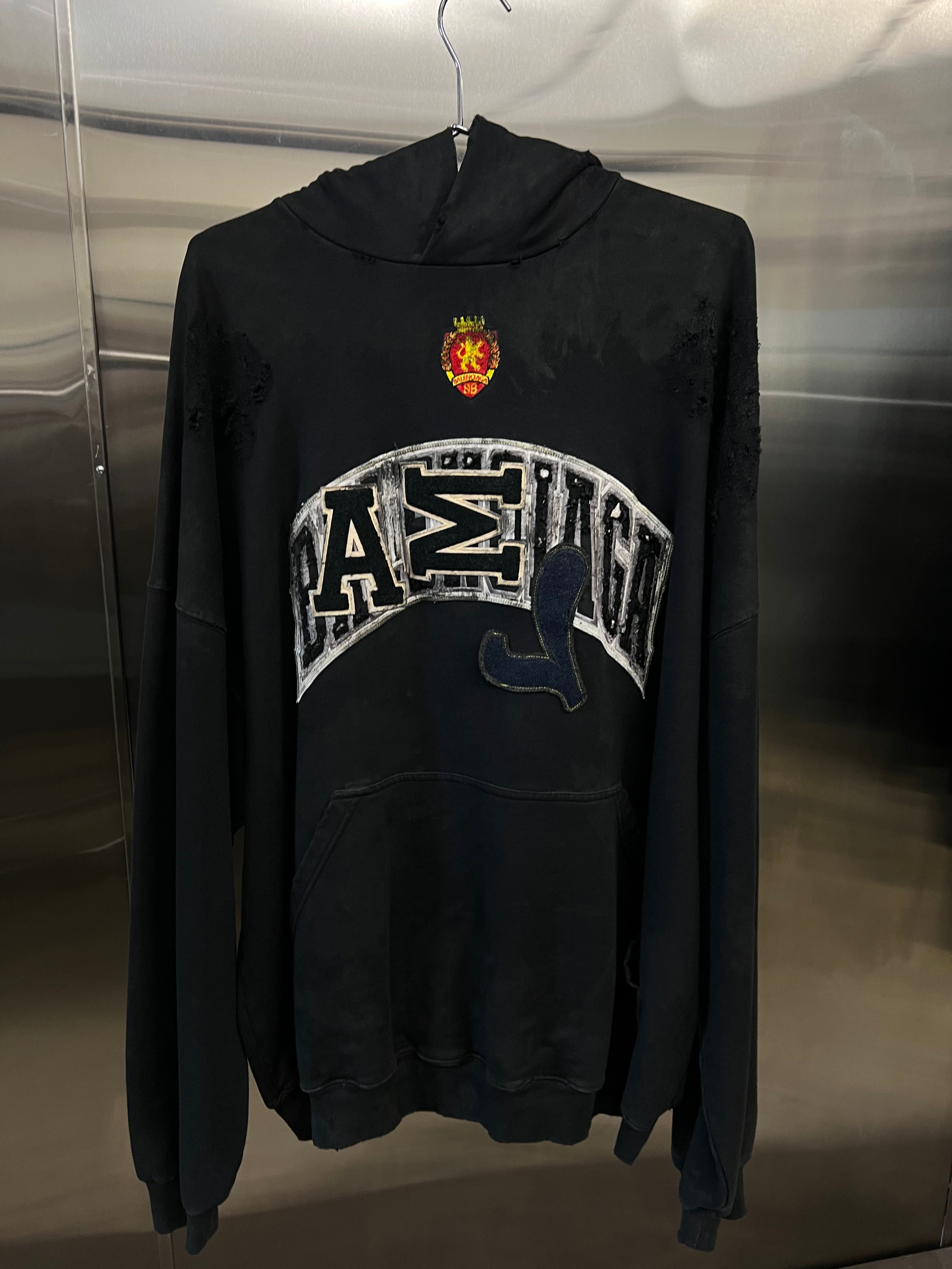 Balenciaga Skater Distressed/Mud hoodie