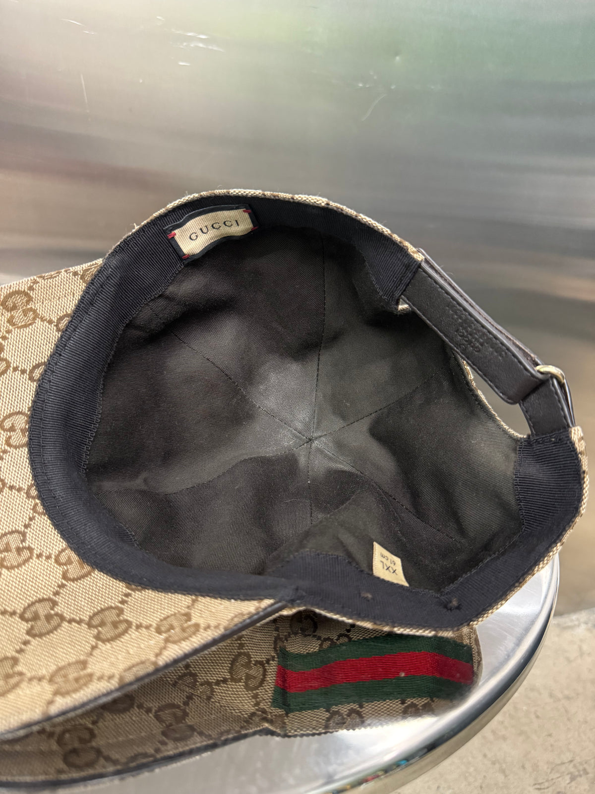 Gucci Original Canvas Baseball cap