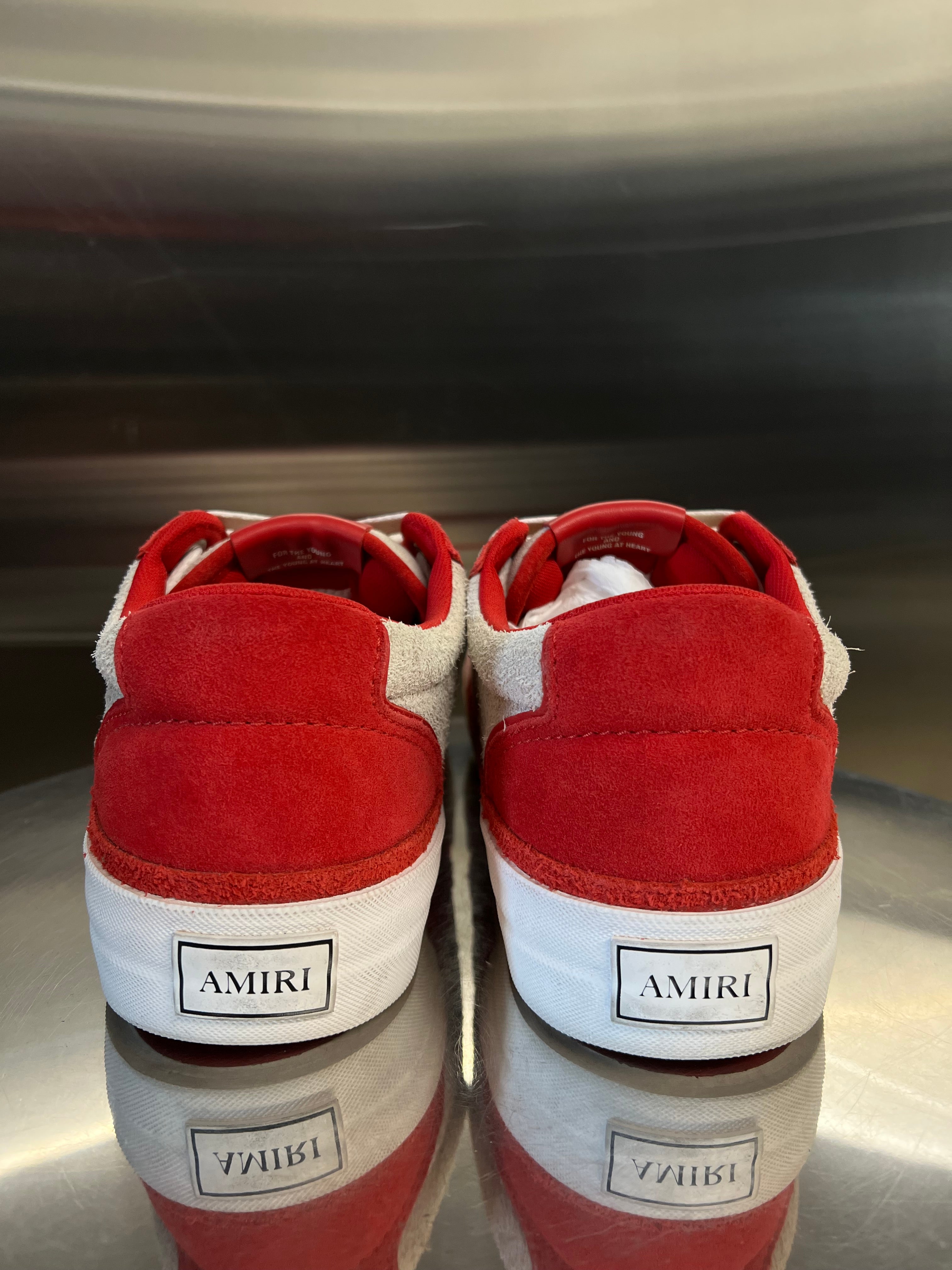 Amiri Sunset Skate low “Birch Red”