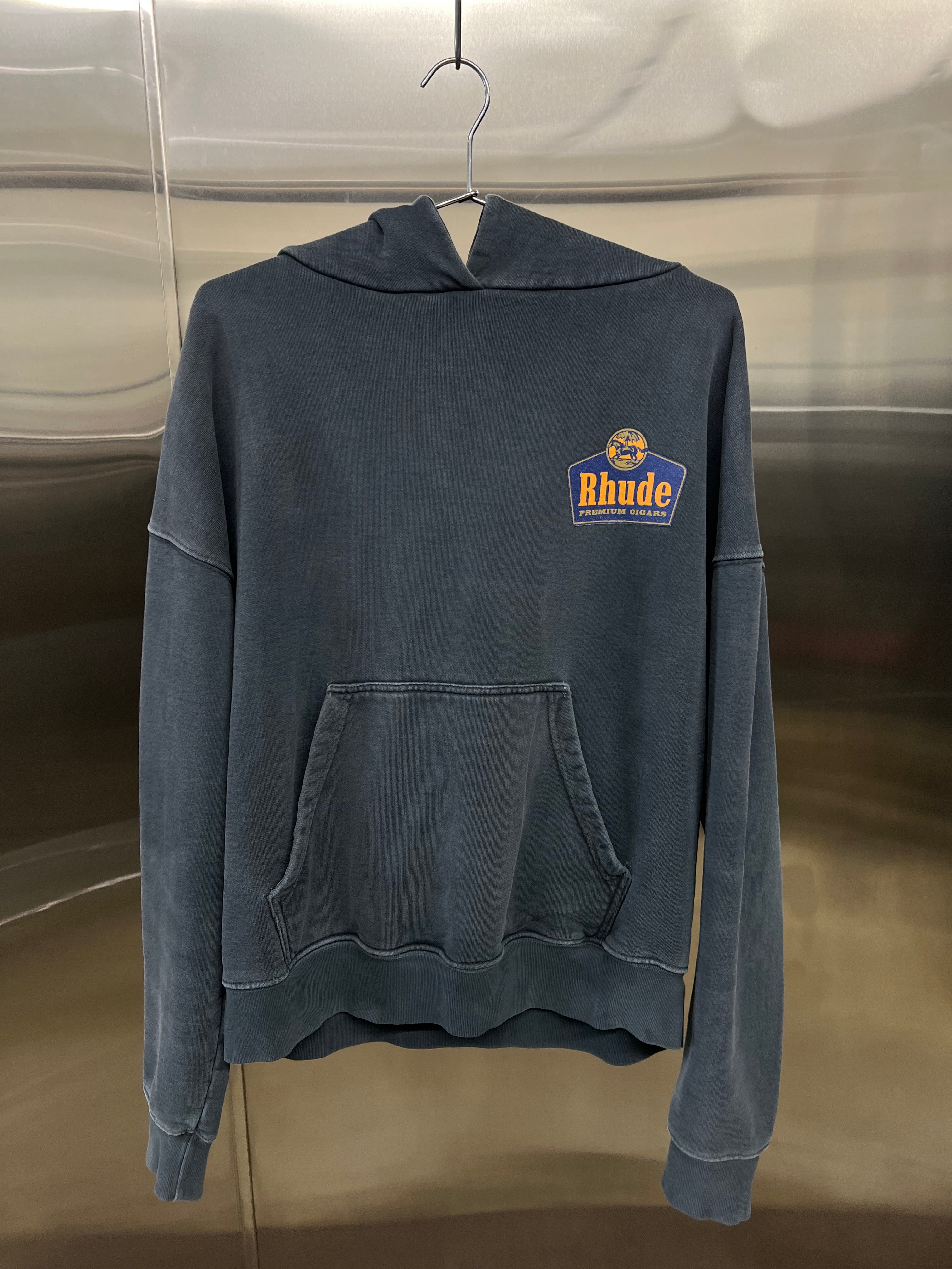 Rhude “Grand Cru” Vintage black hoodie