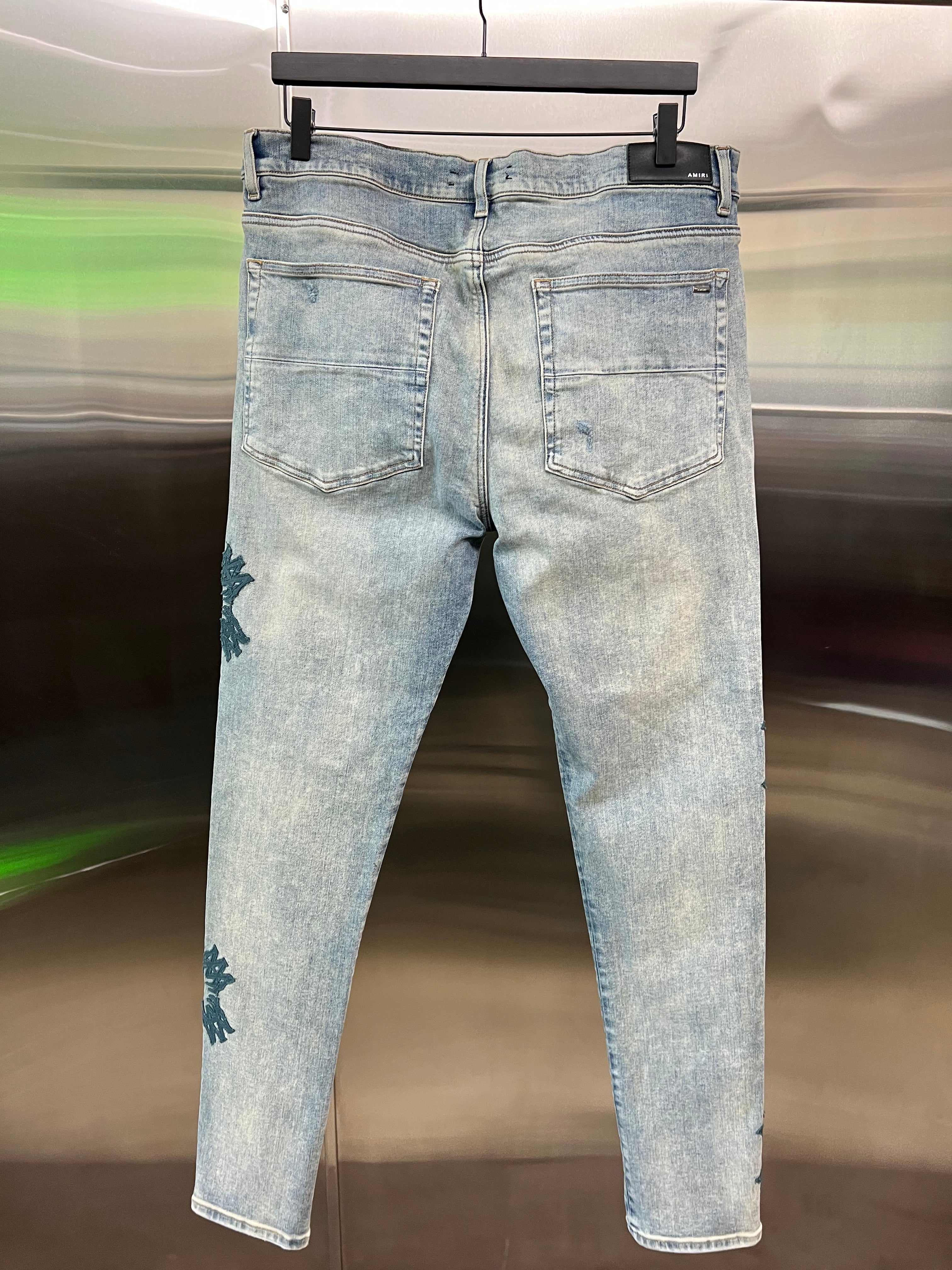 Amiri Ma Quad Appliqué jeans