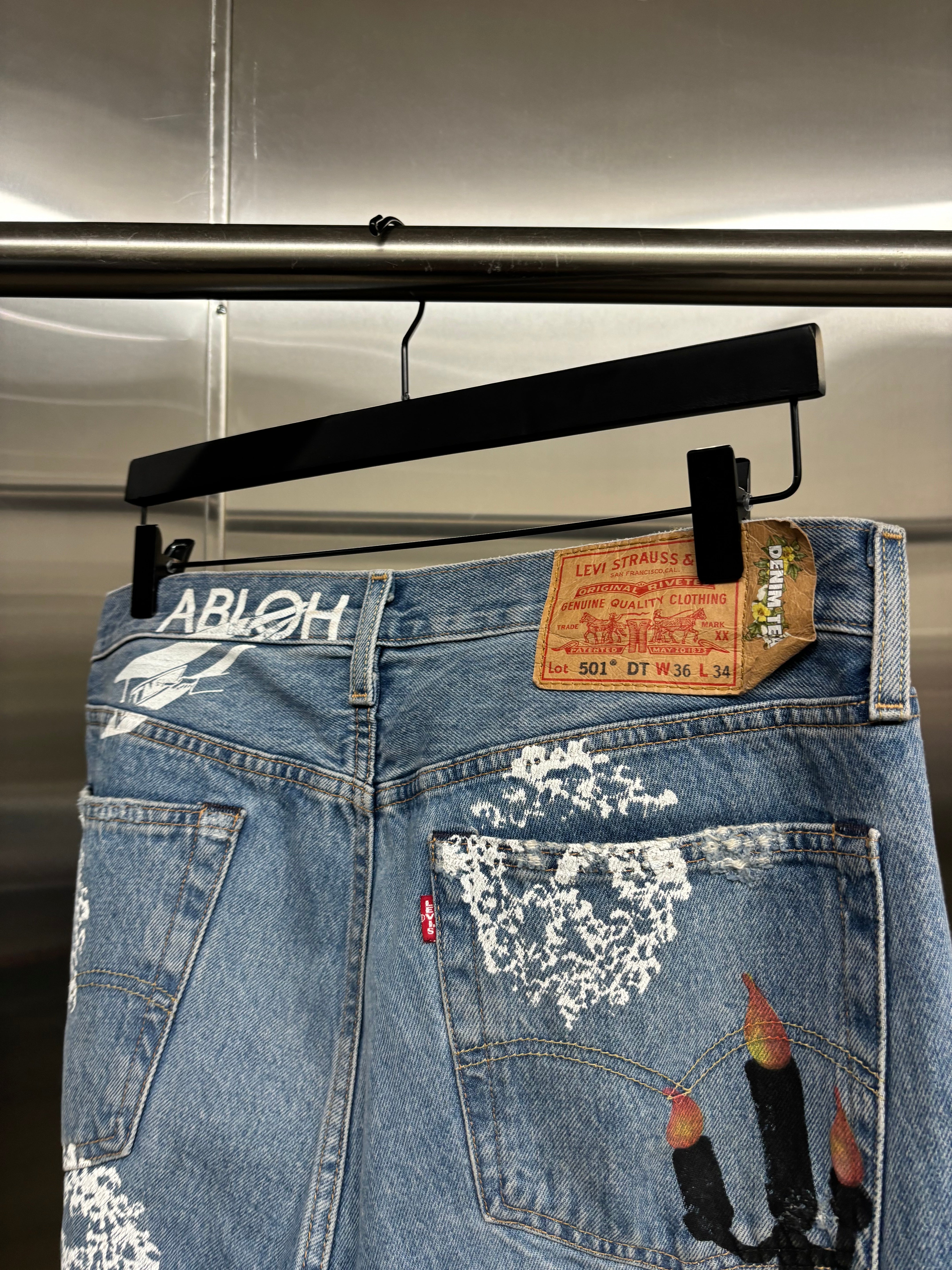 Denim Tears x Virgil abloh Levi’s pants