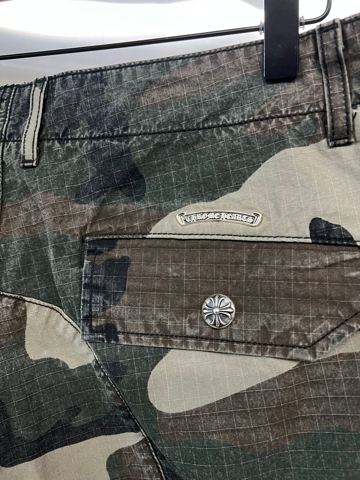 Chrome Hearts Camouflage “Devil Dog” Ripstop Cargo Pants