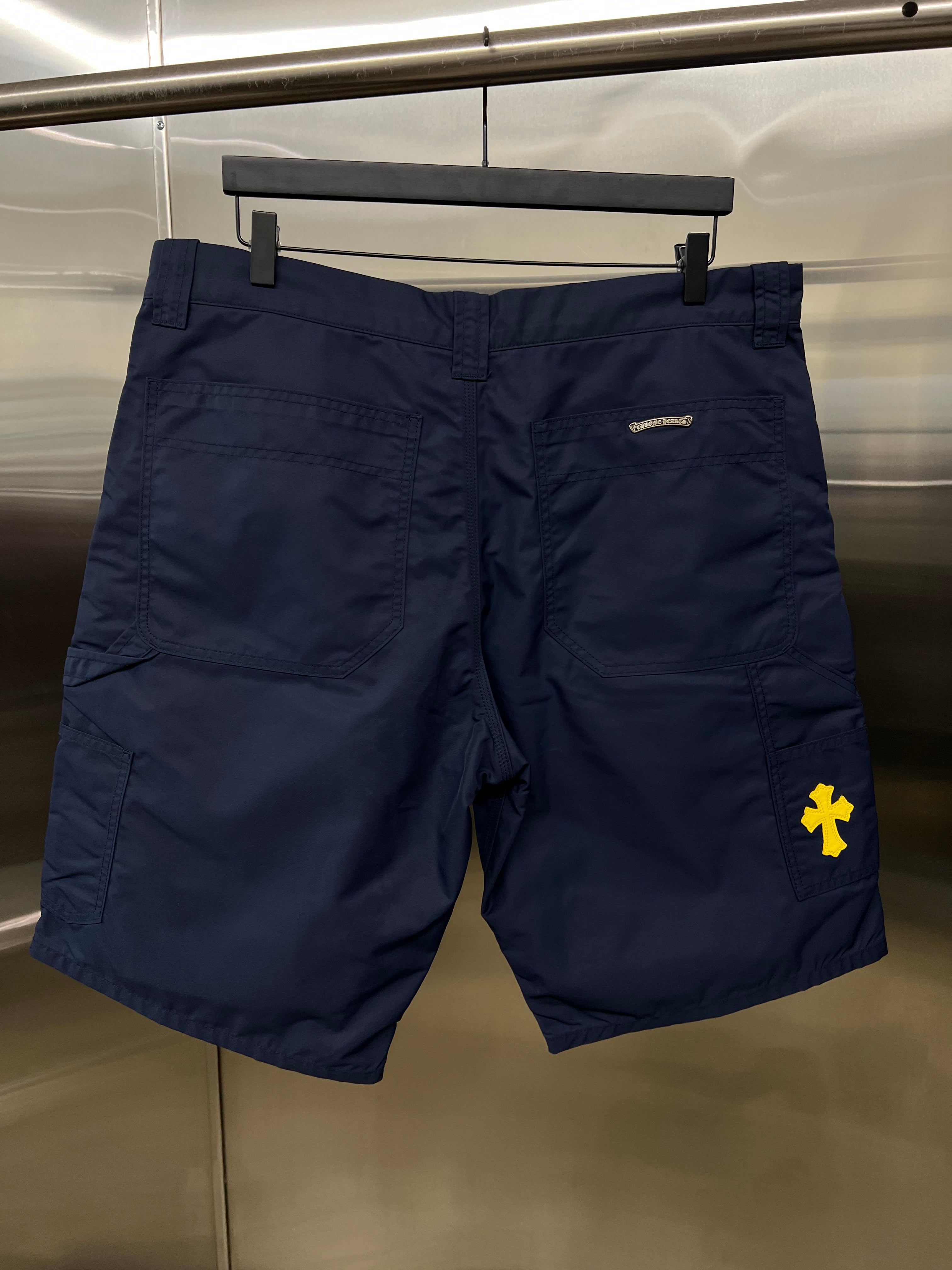 Chrome Hearts Nylon Double knee shorts