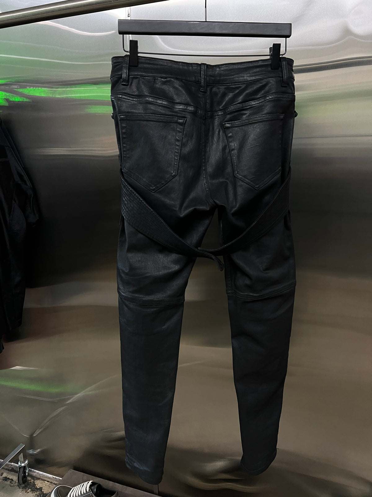 Rick Owens DRKSHDW Creatch Waxed Denim